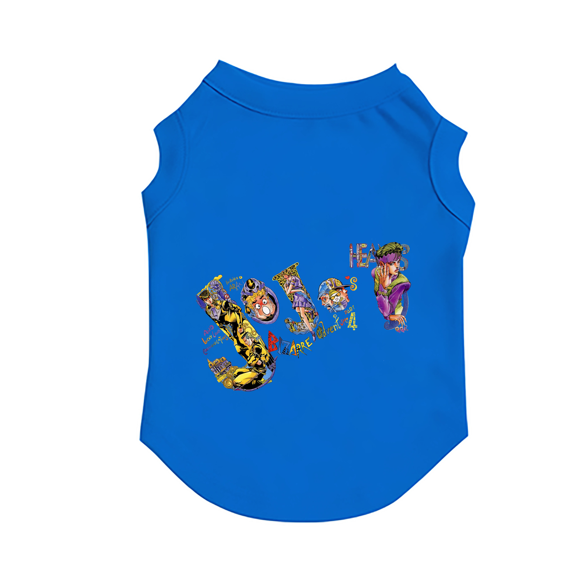 （画像用） ジョジョの奇妙な冒険 JoJo's Bizarre Adventure ペット用ベスト