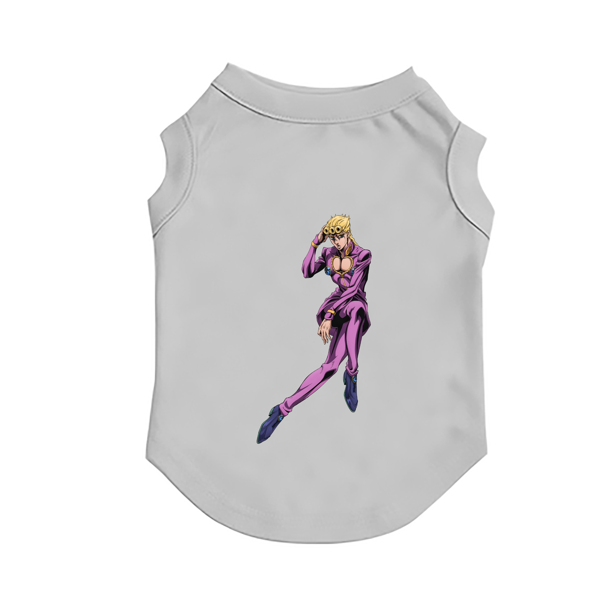 （画像用） ジョジョの奇妙な冒険 ジョルノ?ジョバァーナ JoJo's Bizarre Adventure Giorno Giovanna ペット用ベスト