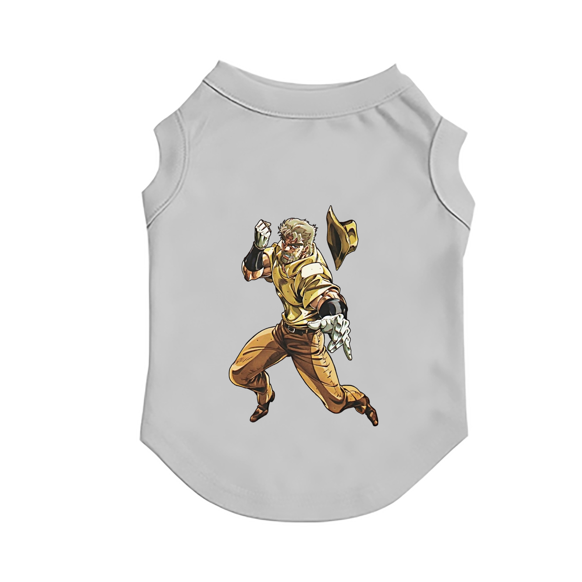 （画像用） ジョジョの奇妙な冒険 ジョセフ?ジョースター JoJo's Bizarre Adventure Joseph Joestar ペット用ベスト