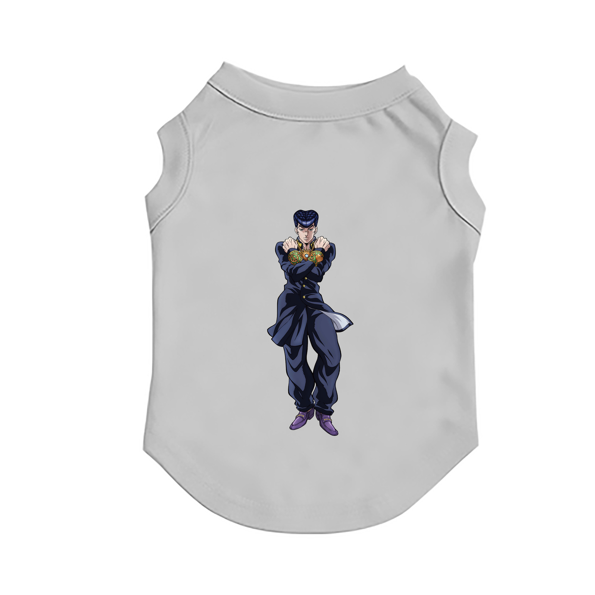 （画像用） ジョジョの奇妙な冒険 ひがしかた じょうすけ JoJo's Bizarre Adventure Higashikata Josuke ペット用ベスト