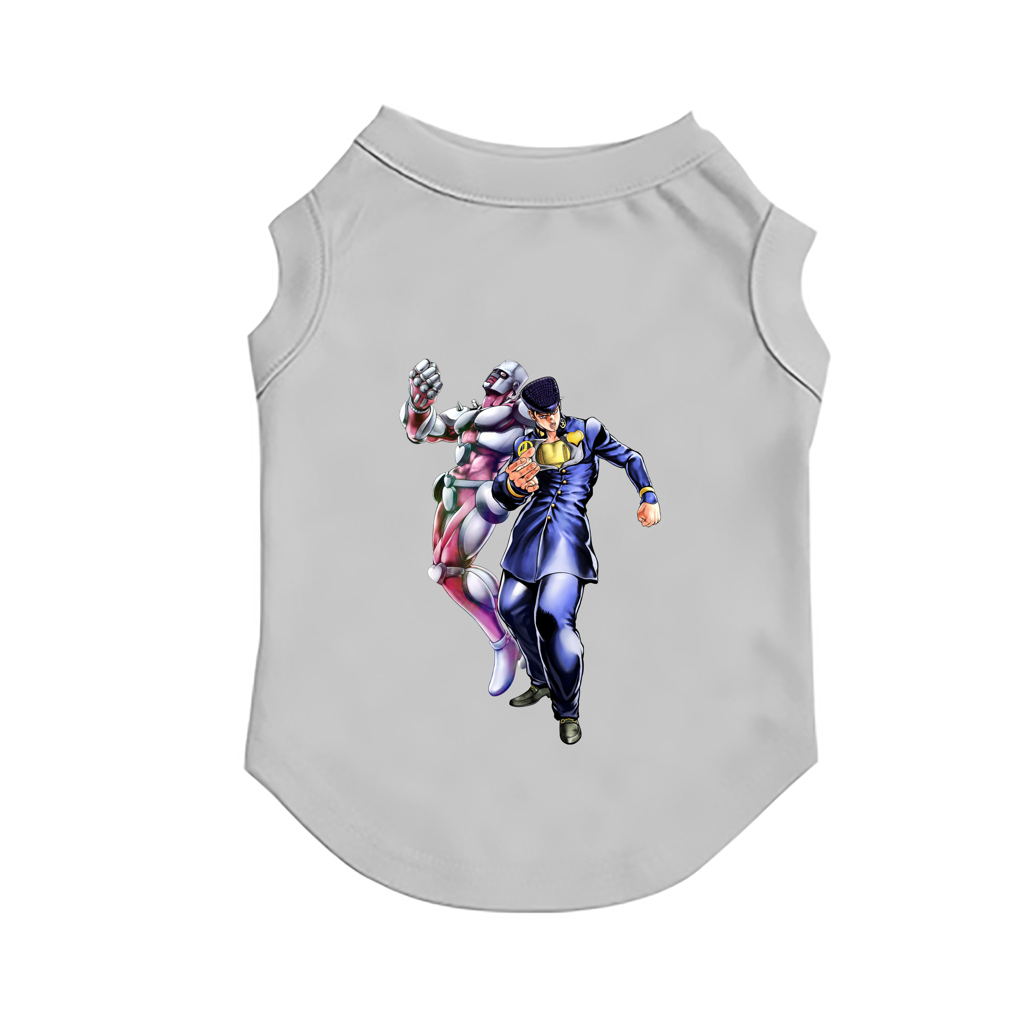 （画像用） ジョジョの奇妙な冒険 ひがしかた じょうすけ JoJo's Bizarre Adventure Higashikata Josuke ペット用ベスト