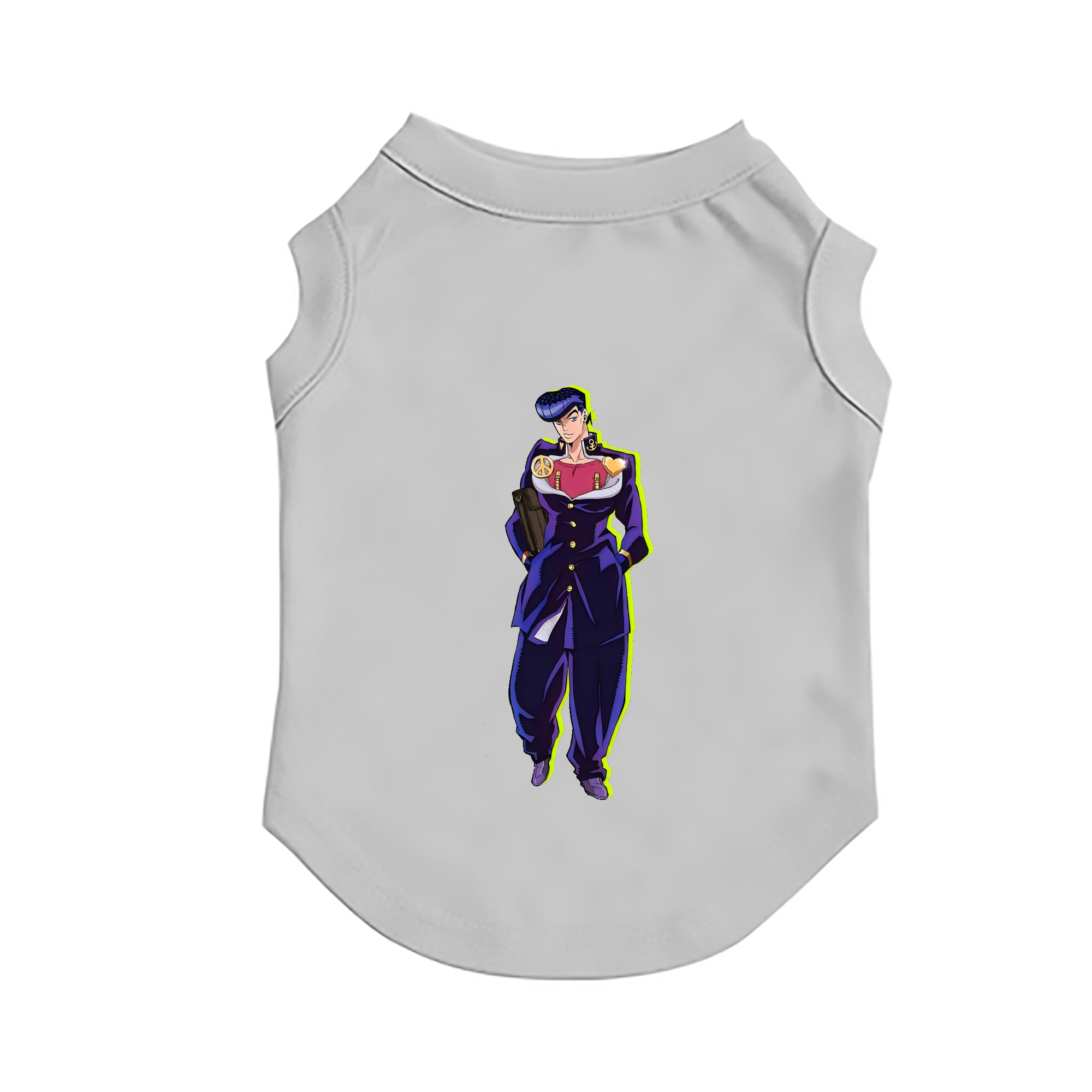（画像用） ジョジョの奇妙な冒険 ひがしかた じょうすけ JoJo's Bizarre Adventure Higashikata Josuke ペット用ベスト