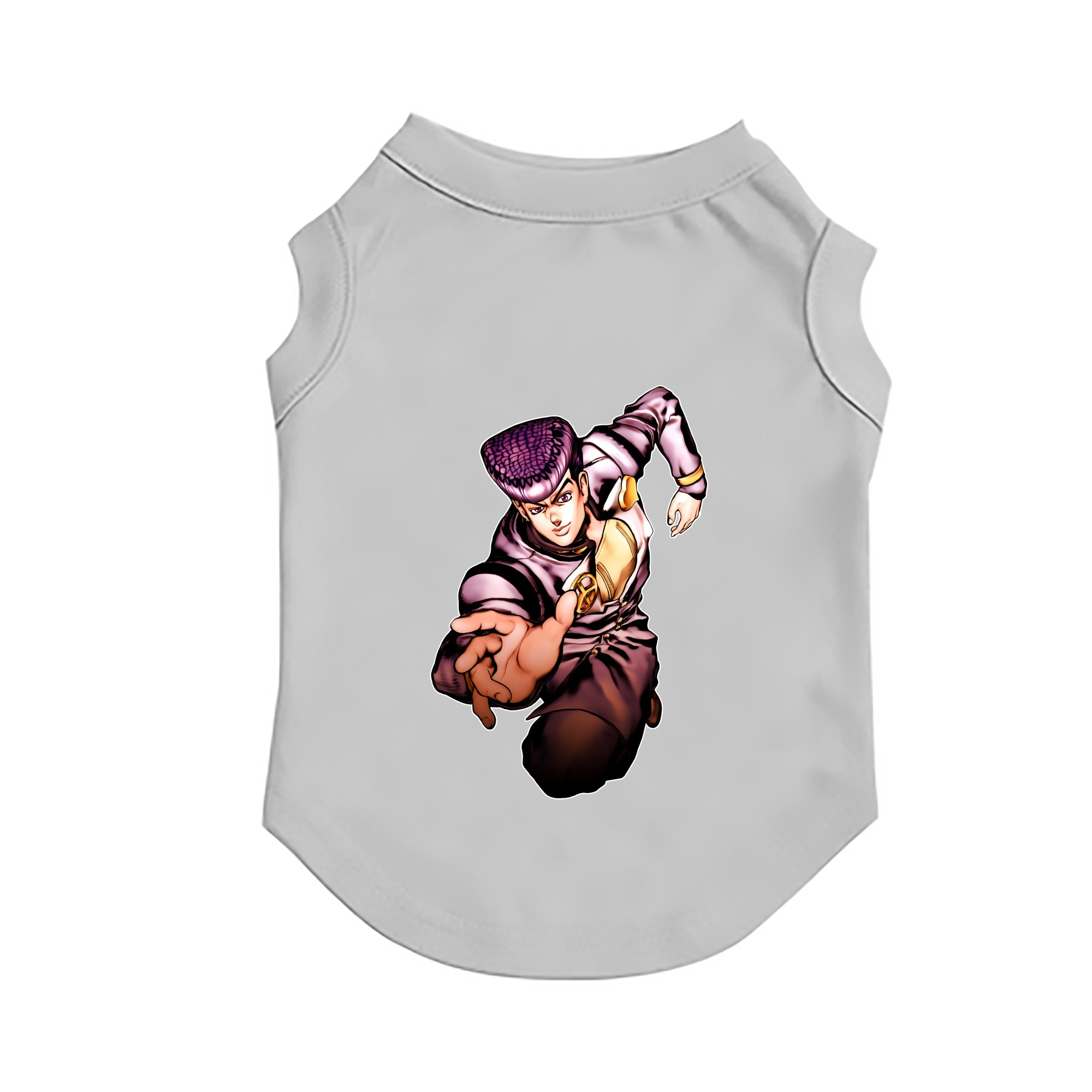 （画像用） ジョジョの奇妙な冒険 ひがしかた じょうすけ JoJo's Bizarre Adventure Higashikata Josuke ペット用ベスト