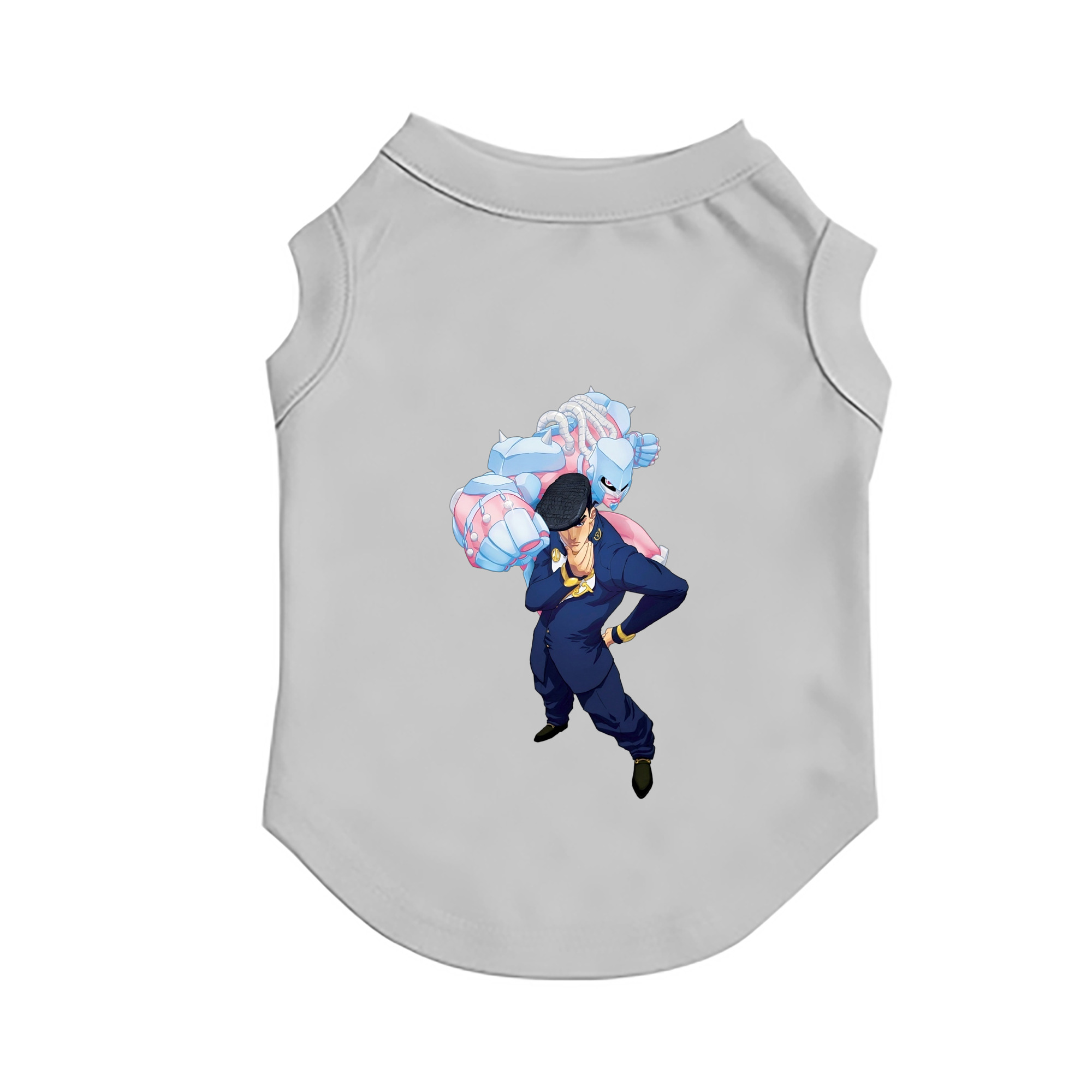 （画像用） ジョジョの奇妙な冒険 ひがしかた じょうすけ JoJo's Bizarre Adventure Higashikata Josuke ペット用ベスト