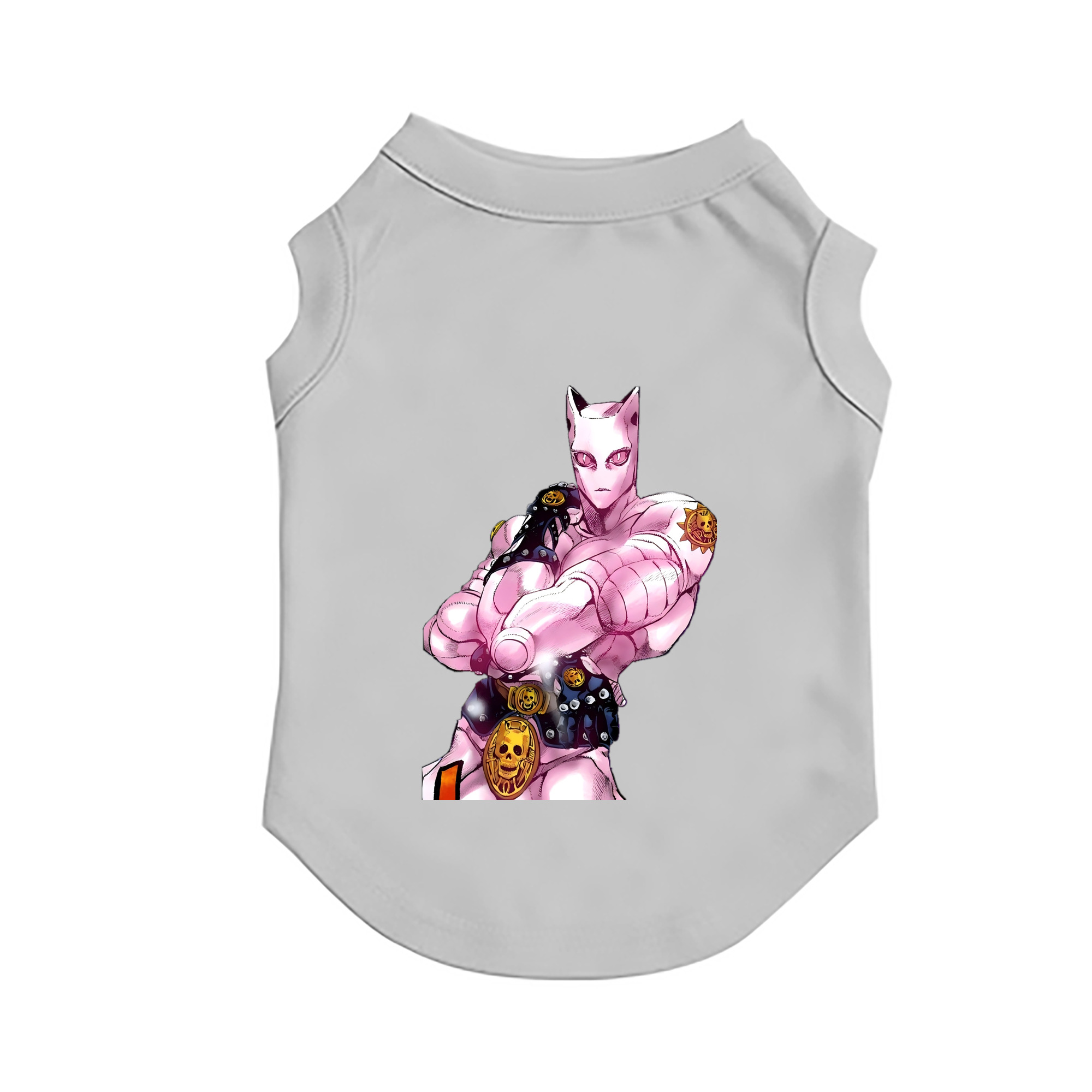 （画像用） ジョジョの奇妙な冒険 きら よしかげ JoJo's Bizarre Adventure Kira Yoshikage ペット用ベスト