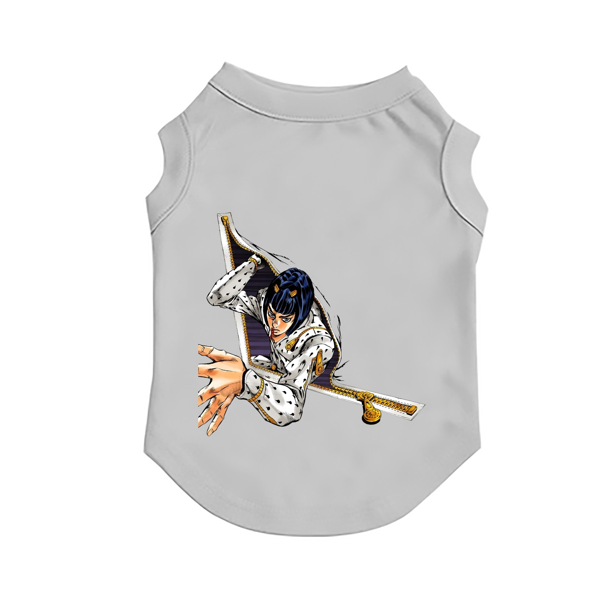 （画像用） ジョジョの奇妙な冒険 ブローノ?ブチャラティ JoJo's Bizarre Adventure Bruno Bucciarati ペット用ベスト