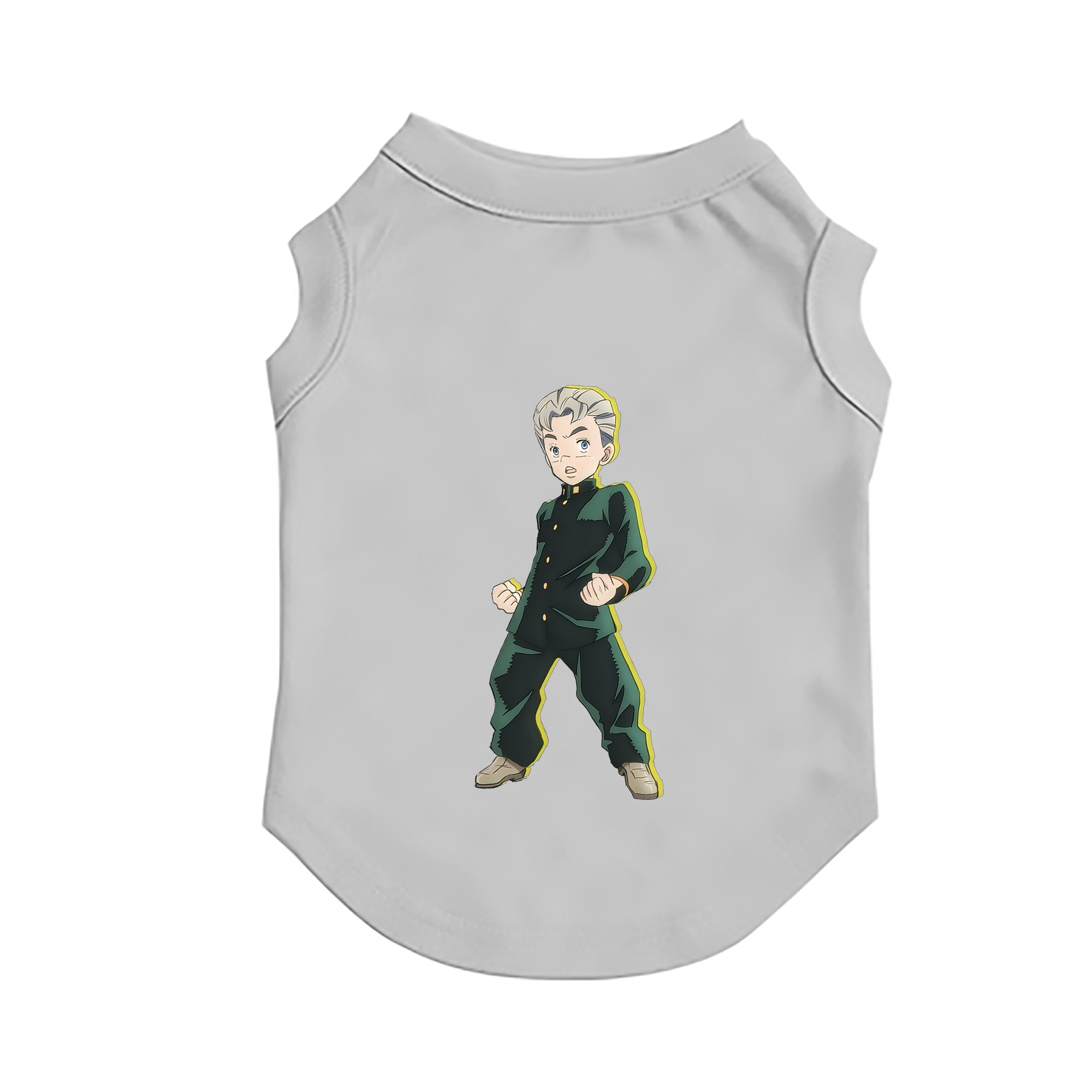 （画像用） ジョジョの奇妙な冒険 広瀨康一 JoJo's Bizarre Adventure Hirose Koichi ペット用ベスト