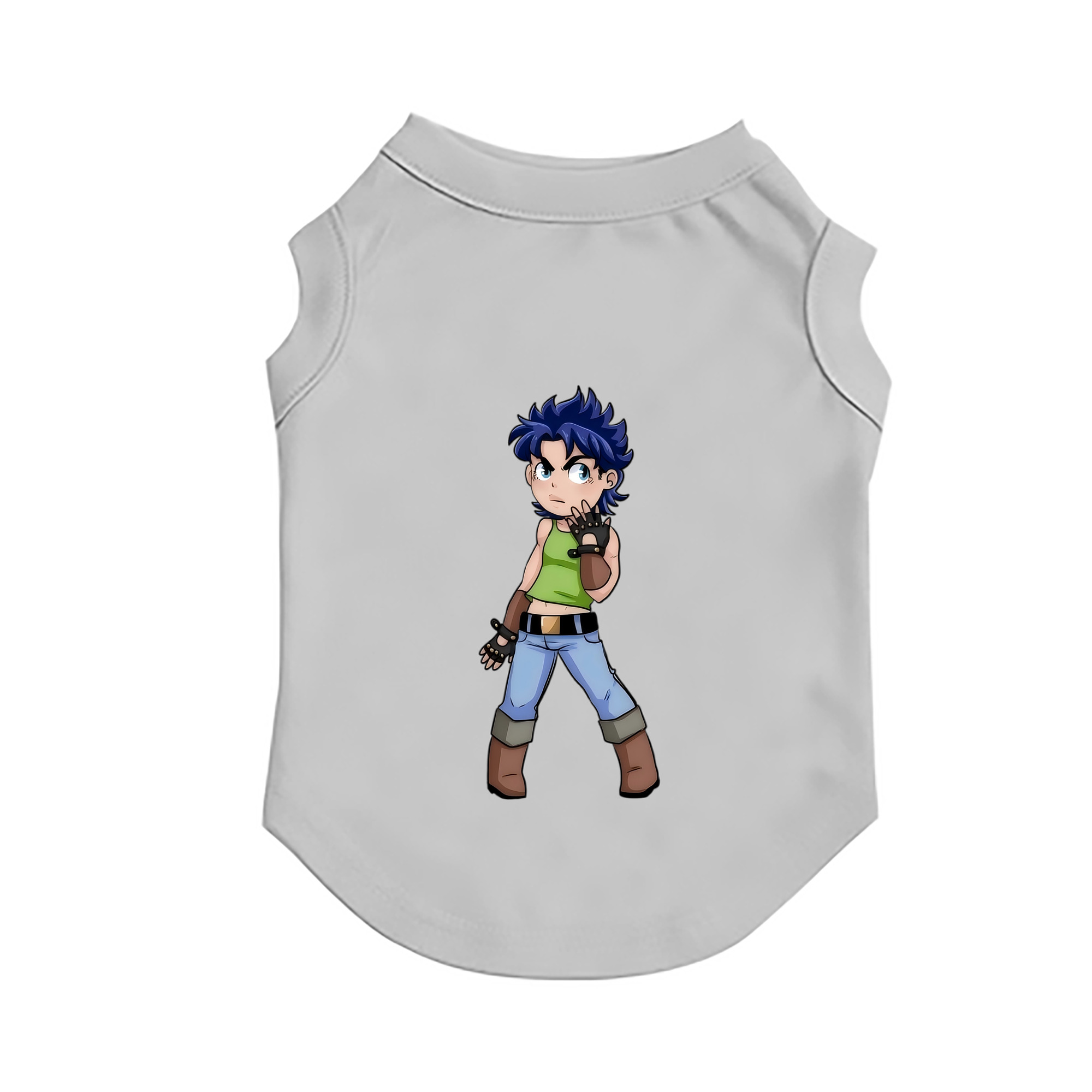 （画像用） ジョジョの奇妙な冒険 広瀨康一 JoJo's Bizarre Adventure Hirose Koichi ペット用ベスト