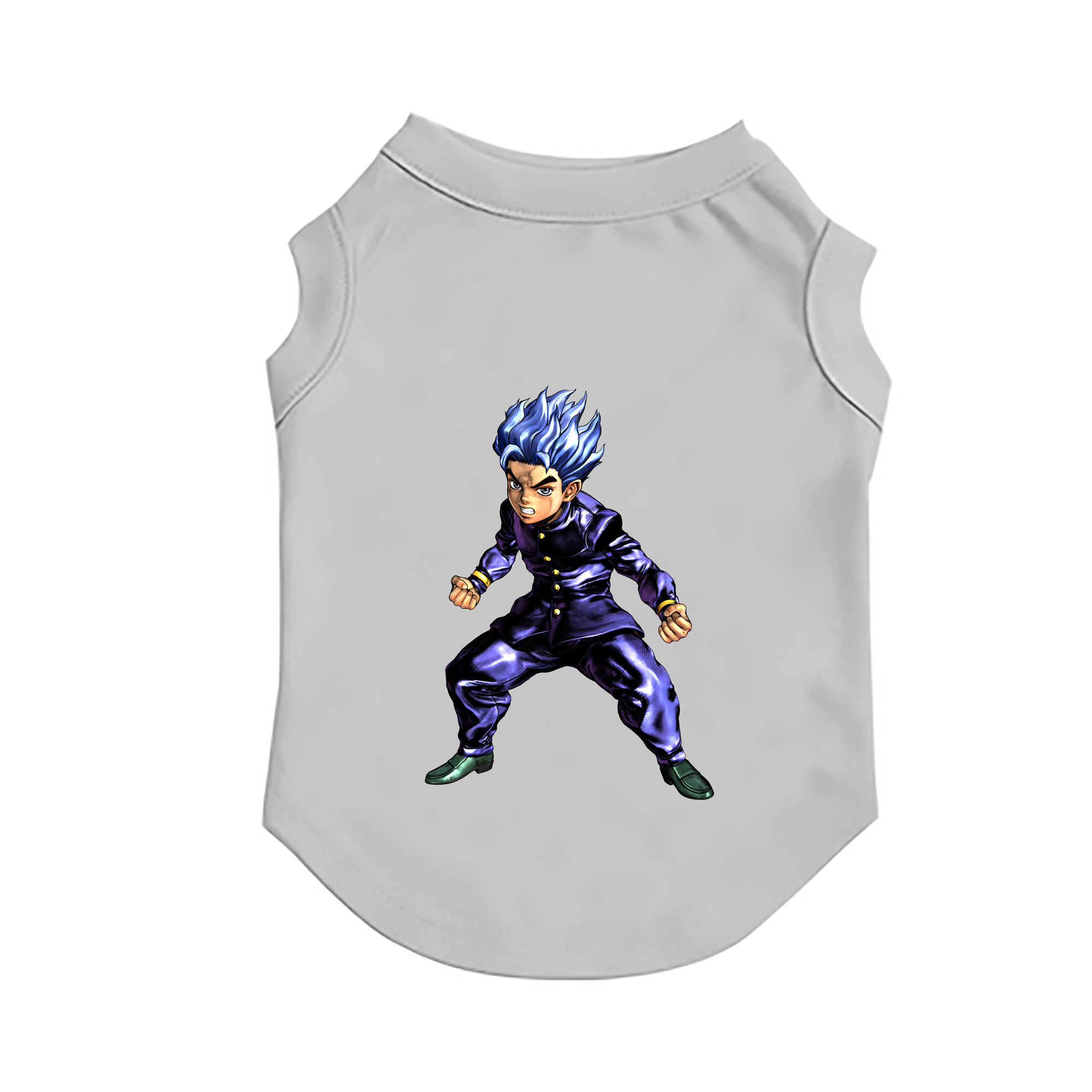 （画像用） ジョジョの奇妙な冒険 広瀨康一 JoJo's Bizarre Adventure Hirose Koichi ペット用ベスト