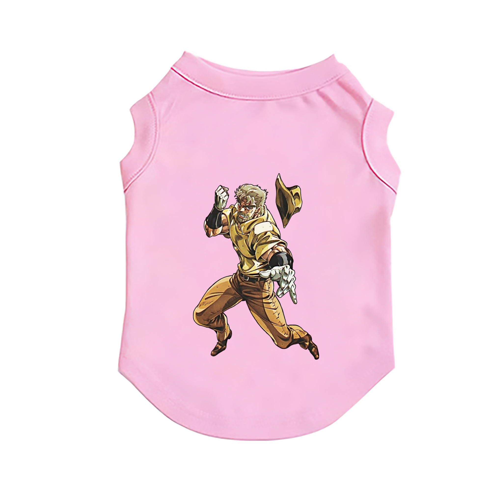 （画像用） ジョジョの奇妙な冒険 ジョセフ?ジョースター JoJo's Bizarre Adventure Joseph Joestar ペット用ベスト