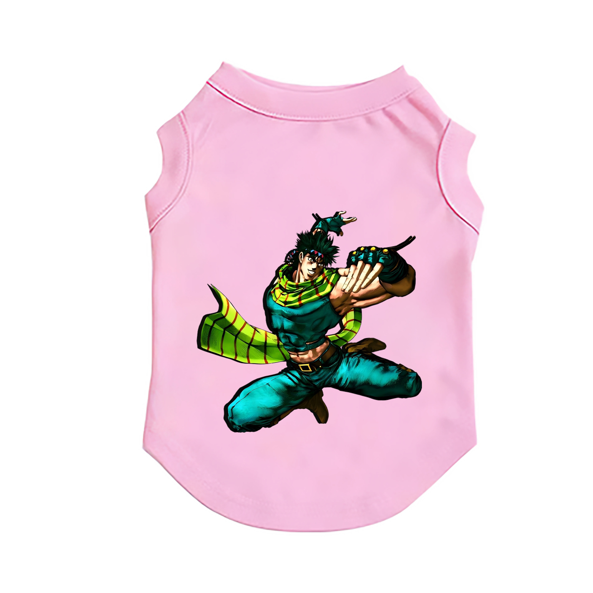 （画像用） ジョジョの奇妙な冒険 ジョセフ?ジョースター JoJo's Bizarre Adventure Joseph Joestar ペット用ベスト