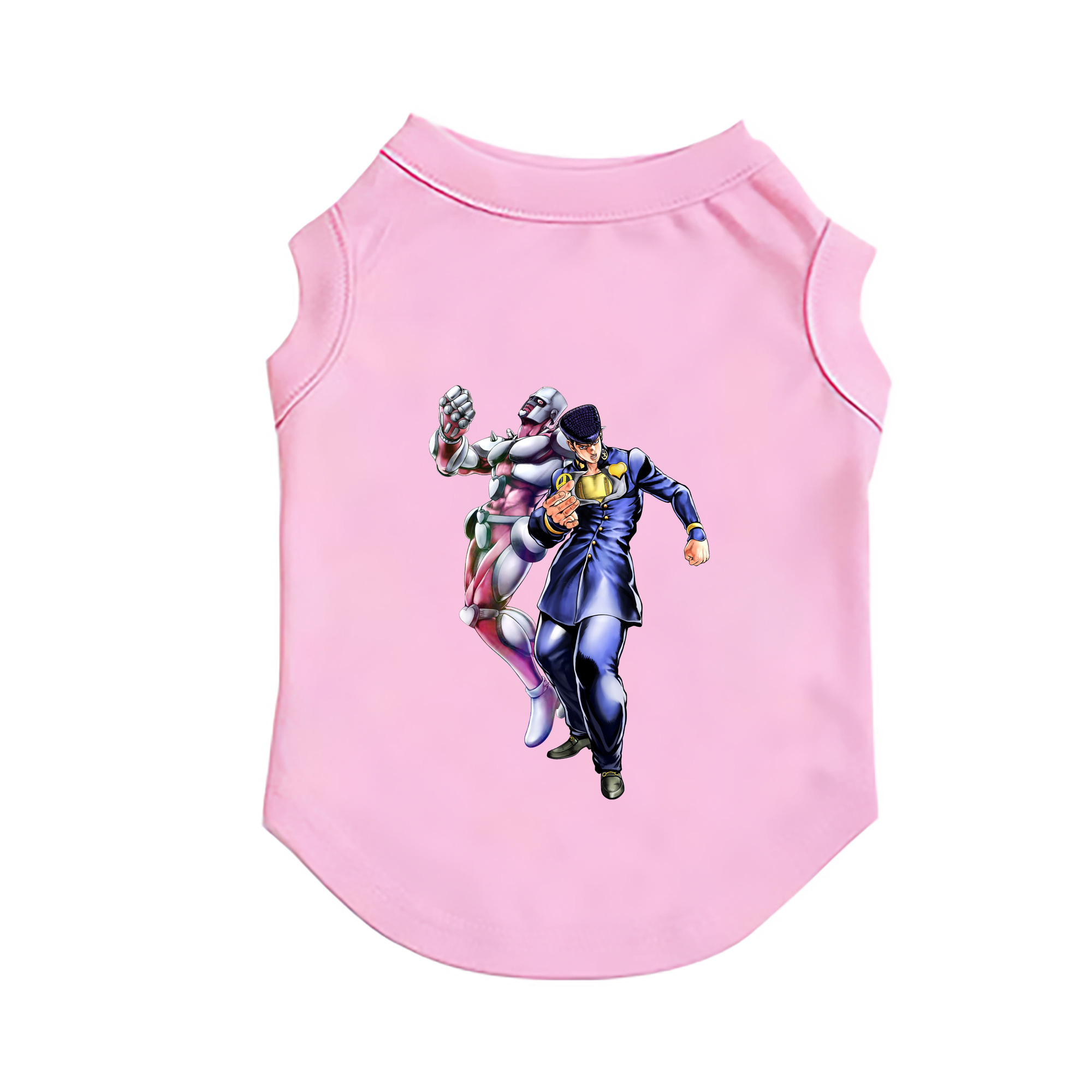 （画像用） ジョジョの奇妙な冒険 ひがしかた じょうすけ JoJo's Bizarre Adventure Higashikata Josuke ペット用ベスト