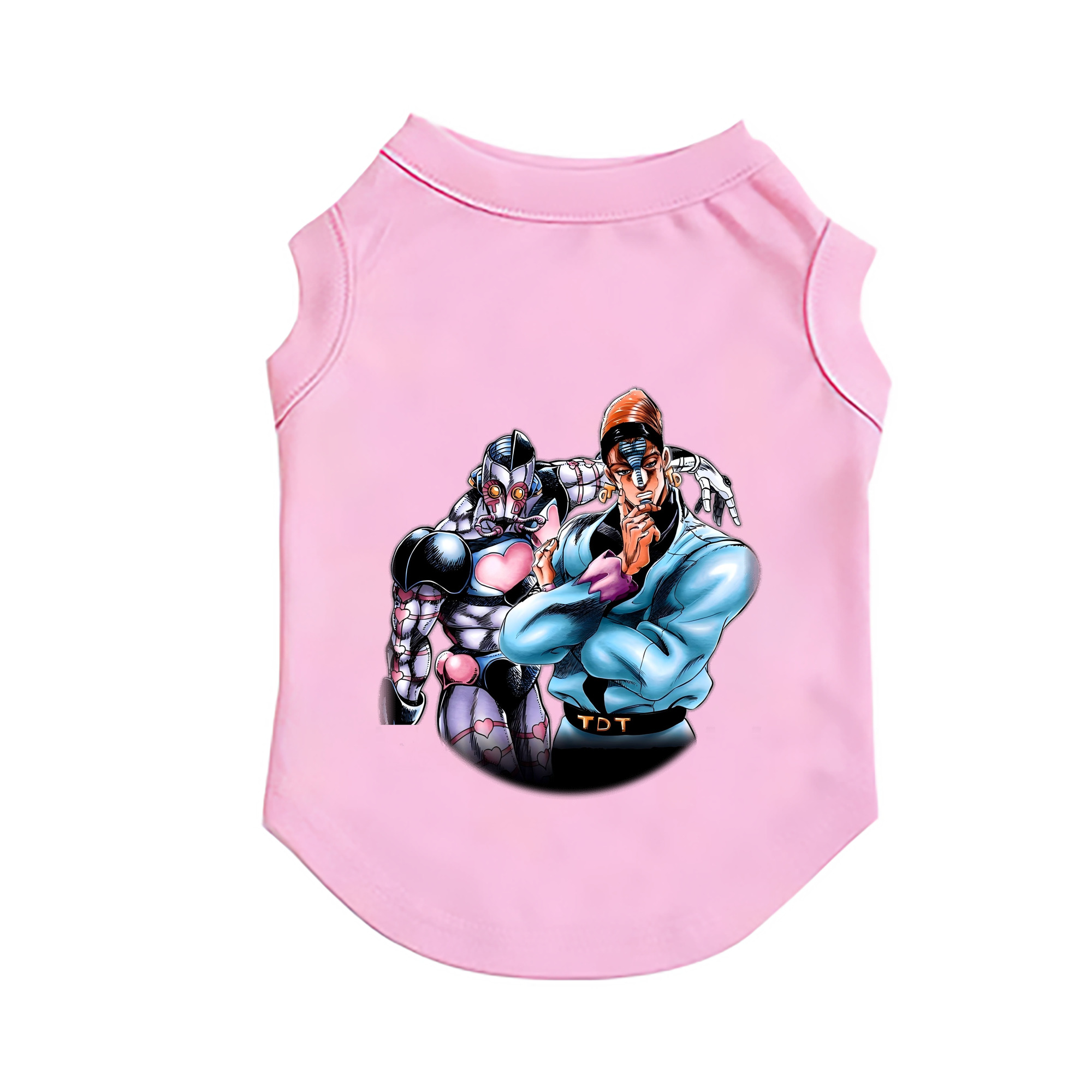 （画像用） ジョジョの奇妙な冒険 ひがしかた じょうすけ JoJo's Bizarre Adventure Higashikata Josuke ペット用ベスト
