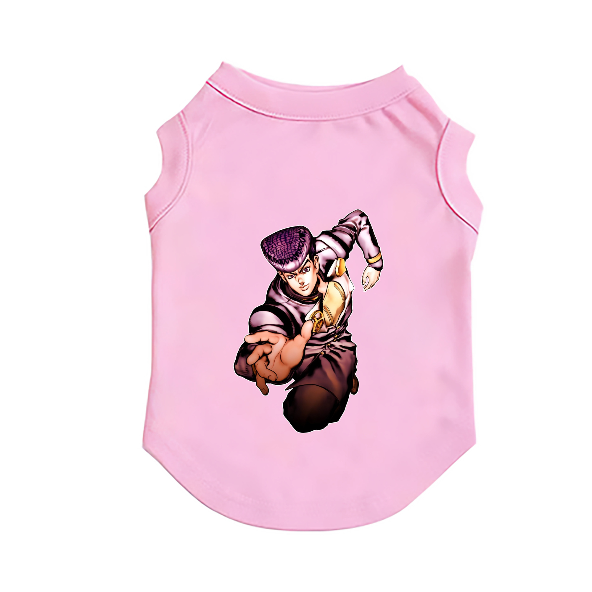 （画像用） ジョジョの奇妙な冒険 ひがしかた じょうすけ JoJo's Bizarre Adventure Higashikata Josuke ペット用ベスト