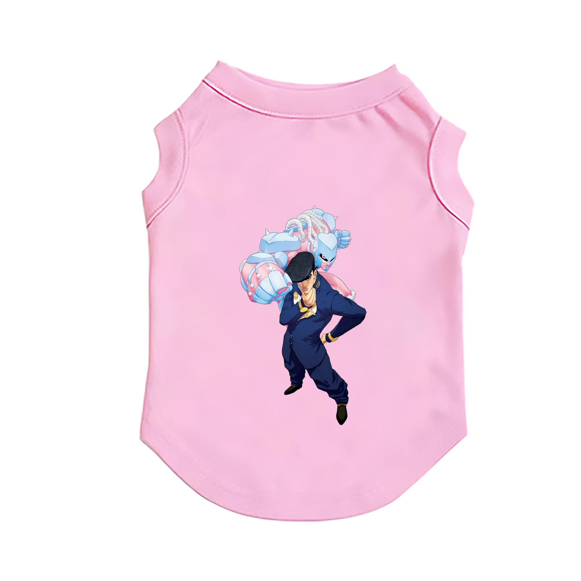 （画像用） ジョジョの奇妙な冒険 ひがしかた じょうすけ JoJo's Bizarre Adventure Higashikata Josuke ペット用ベスト