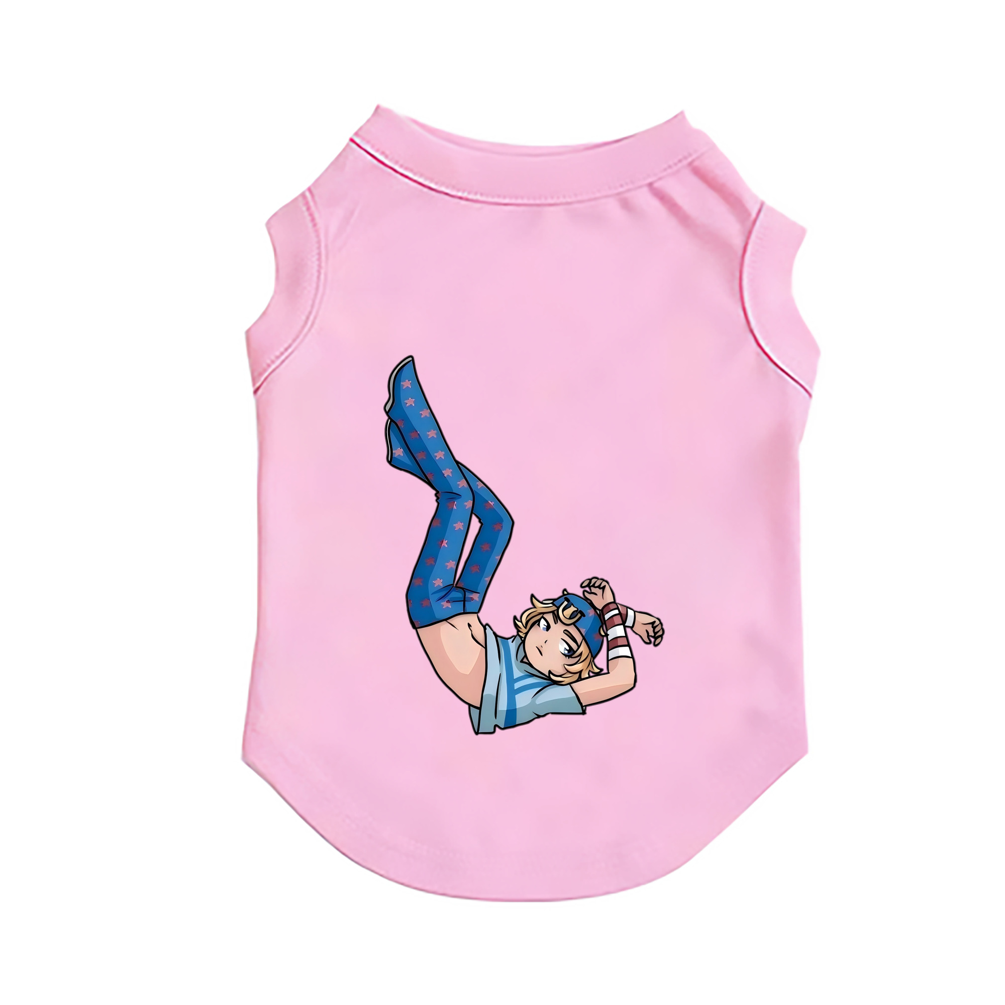 （画像用） ジョジョの奇妙な冒険 グイード?ミスタ JoJo's Bizarre Adventure Guido Mista ペット用ベスト