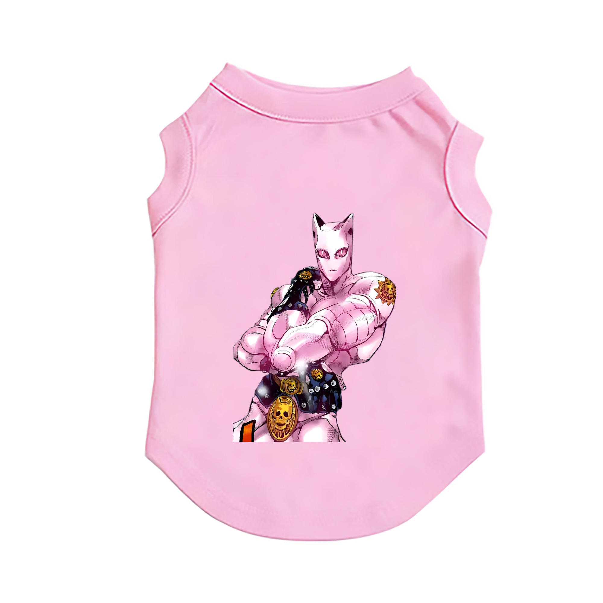 （画像用） ジョジョの奇妙な冒険 きら よしかげ JoJo's Bizarre Adventure Kira Yoshikage ペット用ベスト