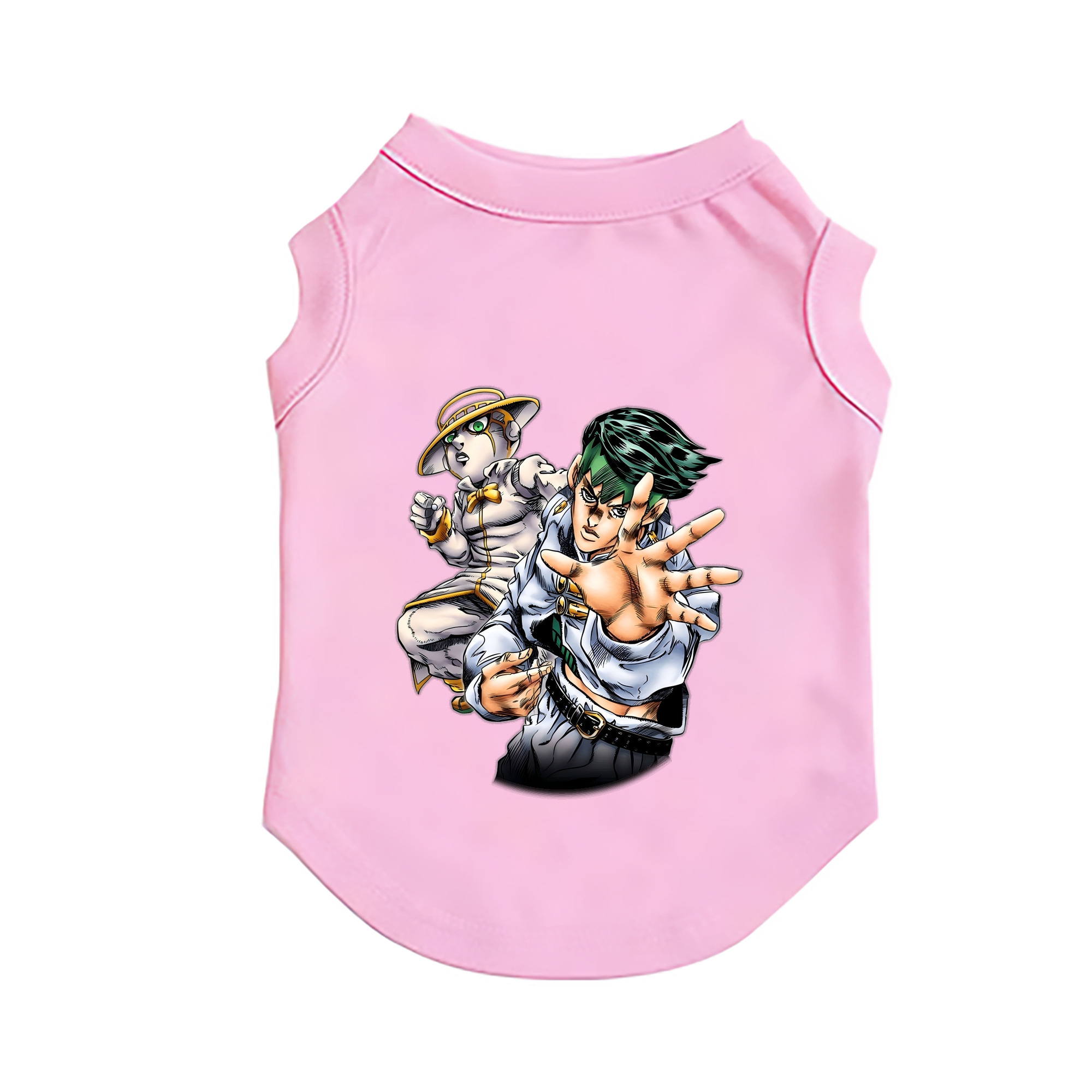 （画像用） ジョジョの奇妙な冒険 岸辺 露伴（きしべ ろはん） JoJo's Bizarre Adventure Rohan Kishibe ペット用ベスト