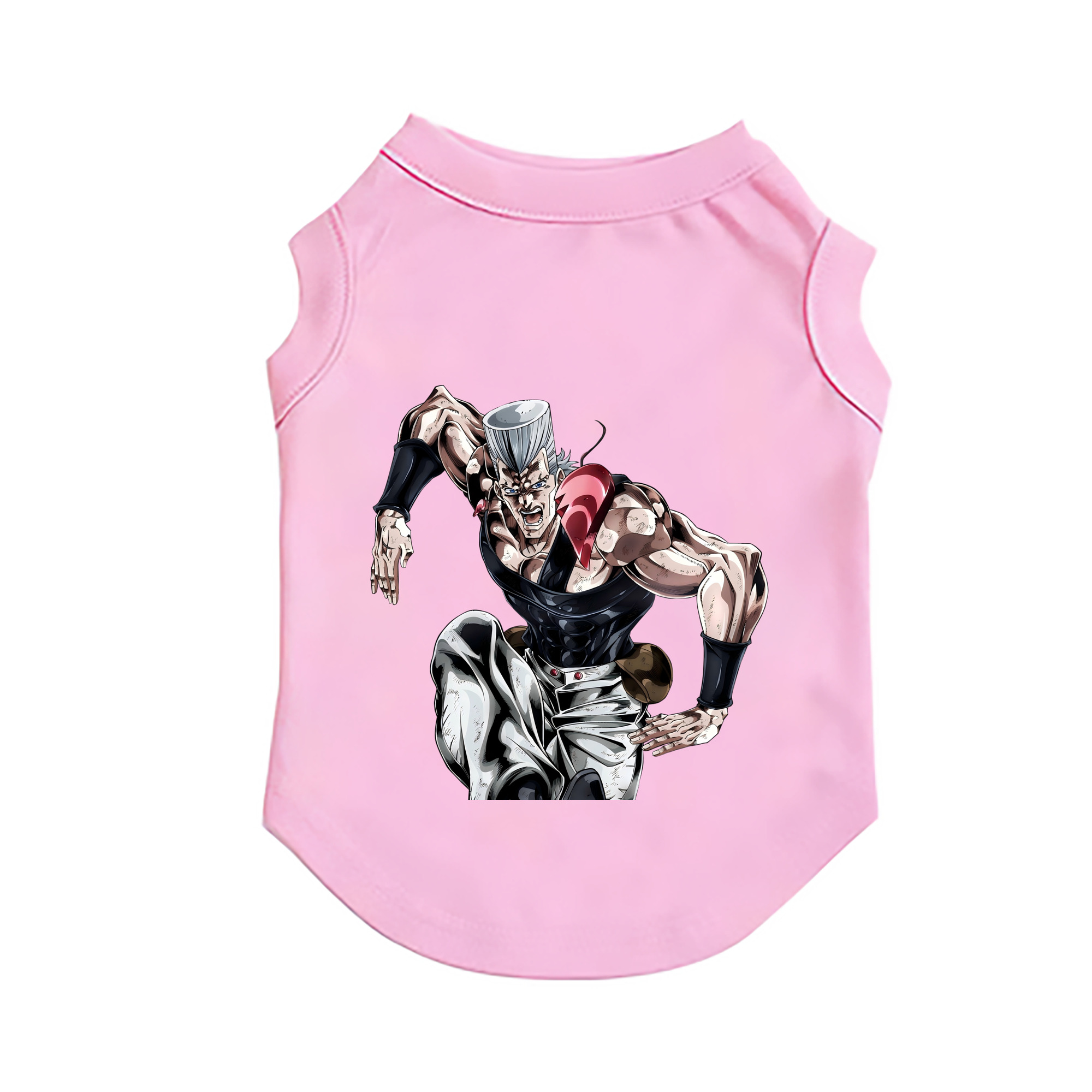 （画像用） ジョジョの奇妙な冒険 ジャン＝ピエール?ポルナレフ JoJo's Bizarre Adventure Jan Pierre Polnareff ペット用ベスト
