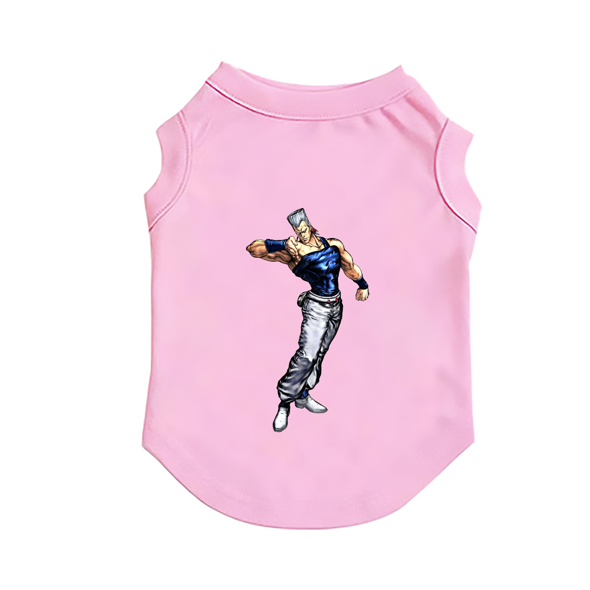 （画像用） ジョジョの奇妙な冒険 ジャン＝ピエール?ポルナレフ JoJo's Bizarre Adventure Jan Pierre Polnareff ペット用ベスト