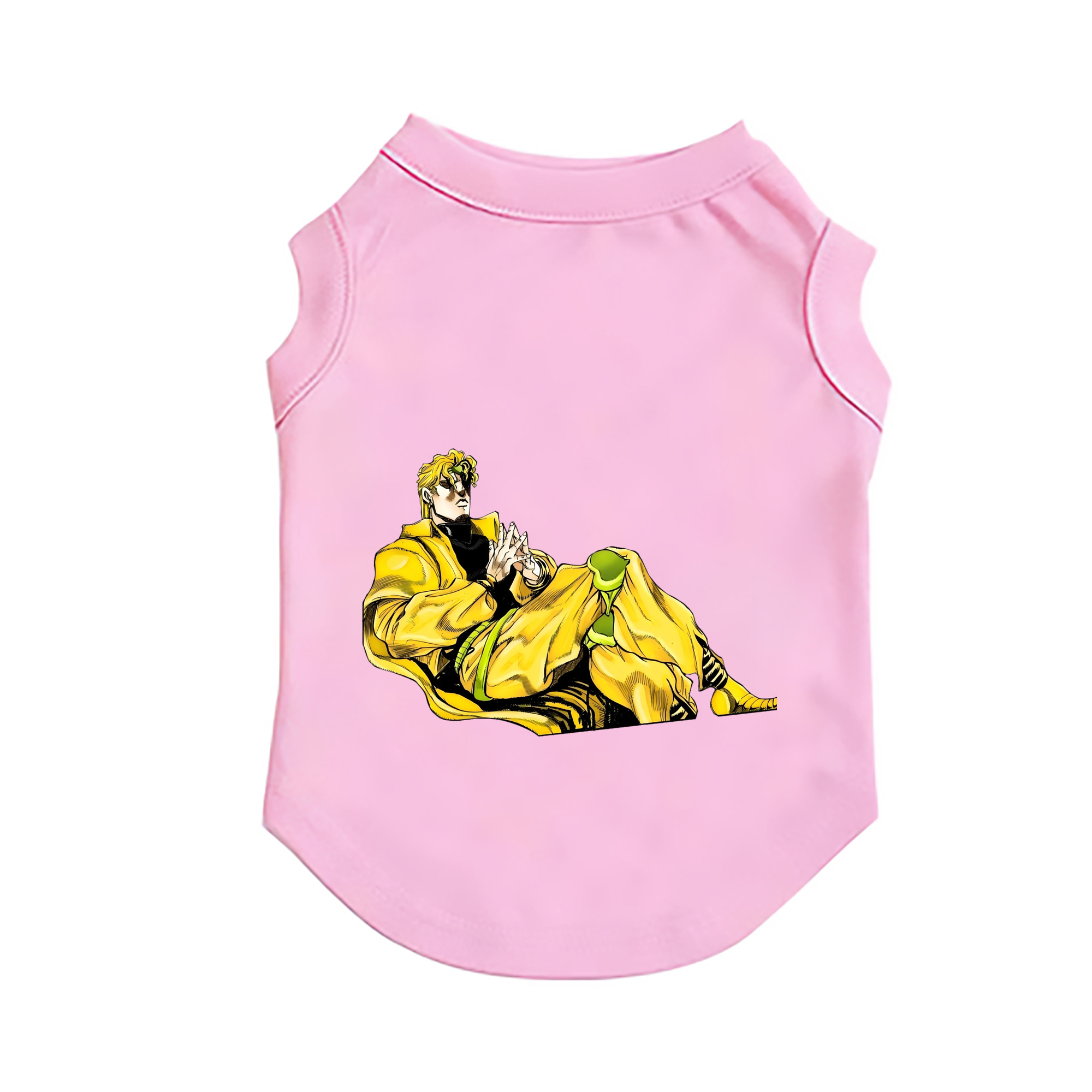 （画像用） ジョジョの奇妙な冒険 ディオ?ブランドー JoJo's Bizarre Adventure Dio Brando ペット用ベスト