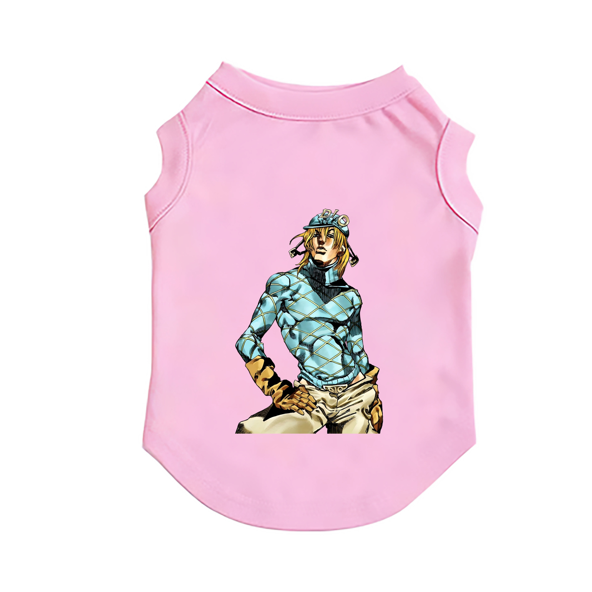 （画像用） ジョジョの奇妙な冒険 ディオ?ブランドー JoJo's Bizarre Adventure Dio Brando ペット用ベスト