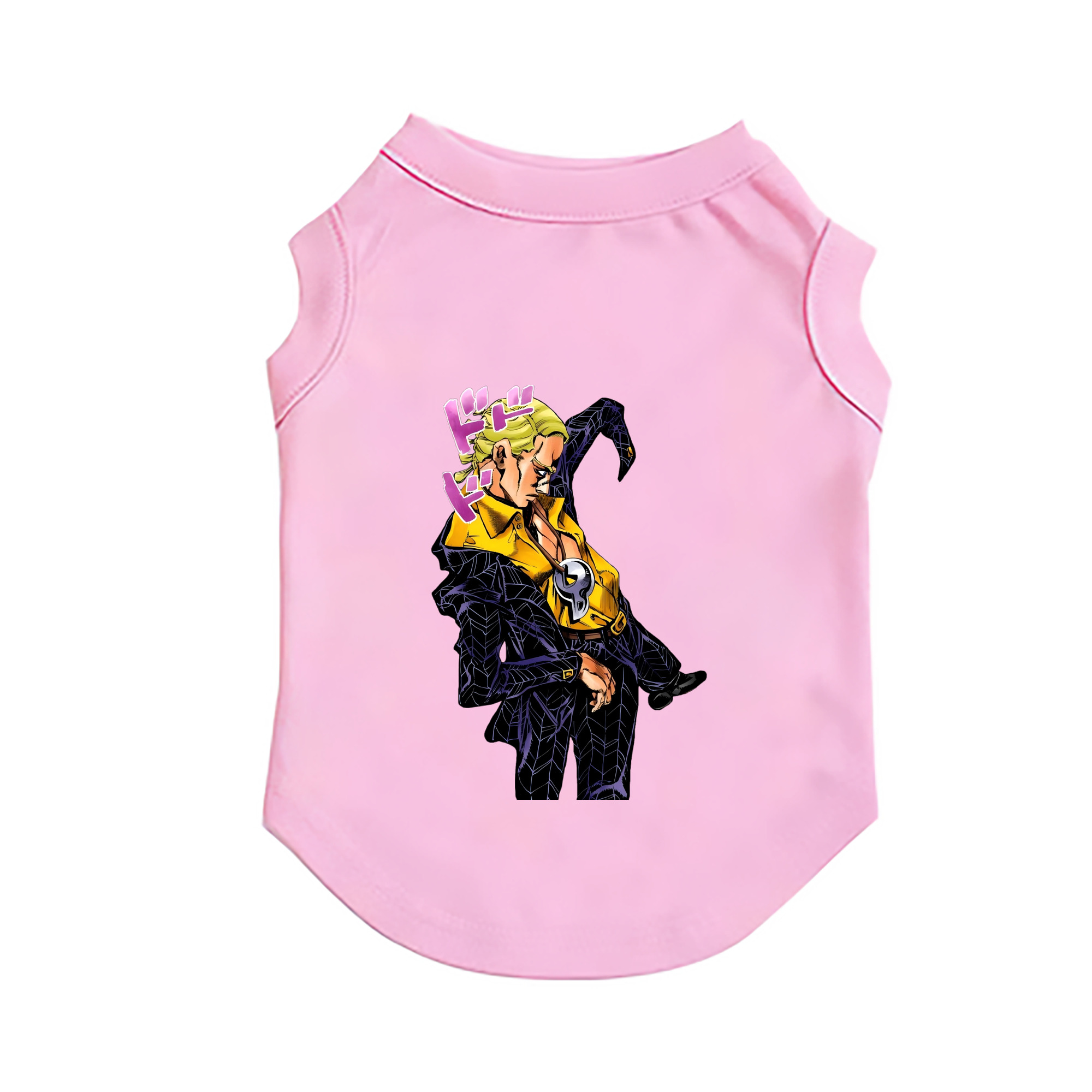 （画像用） ジョジョの奇妙な冒険 プロシュート JoJo's Bizarre Adventure Prosciutto ペット用ベスト