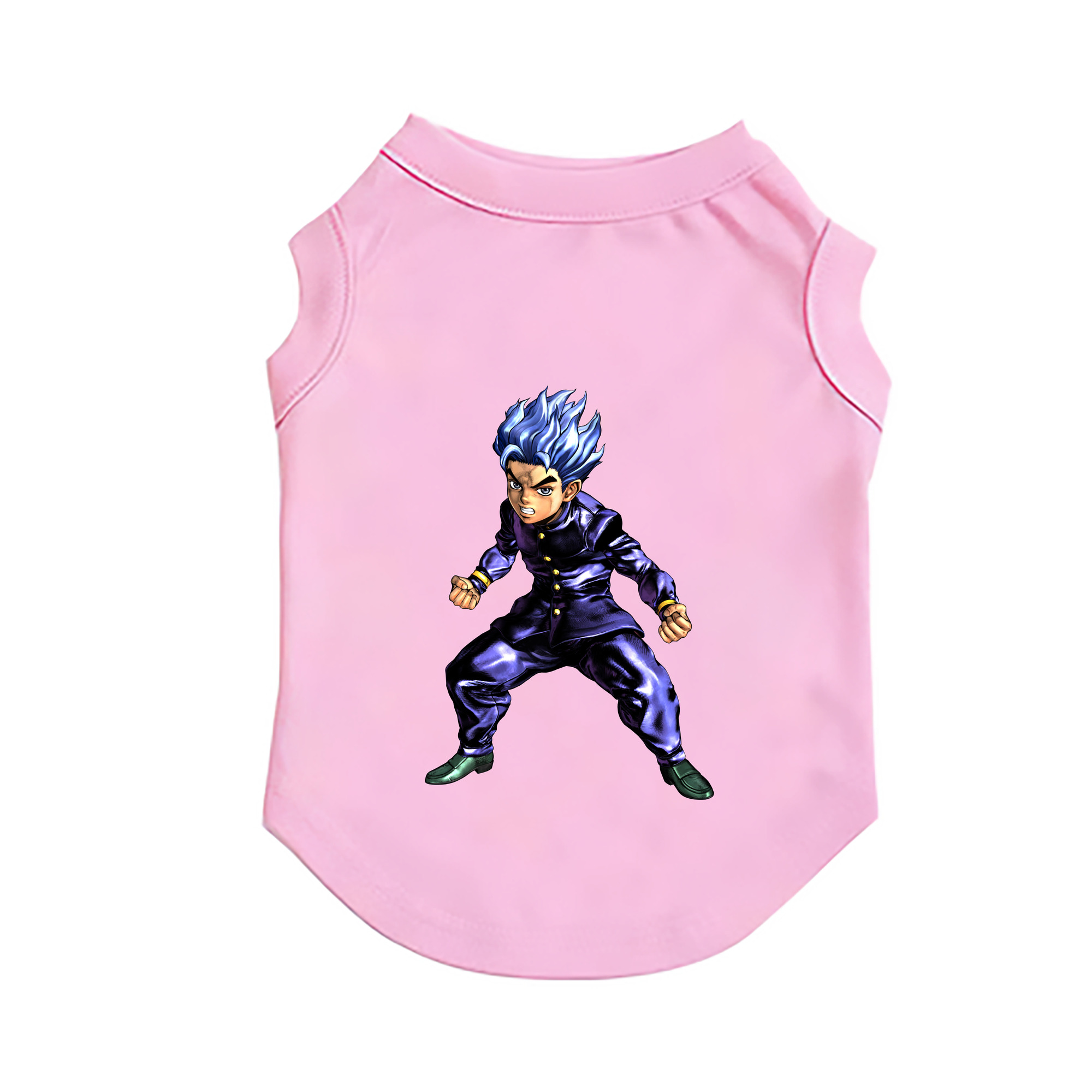 （画像用） ジョジョの奇妙な冒険 広瀨康一 JoJo's Bizarre Adventure Hirose Koichi ペット用ベスト