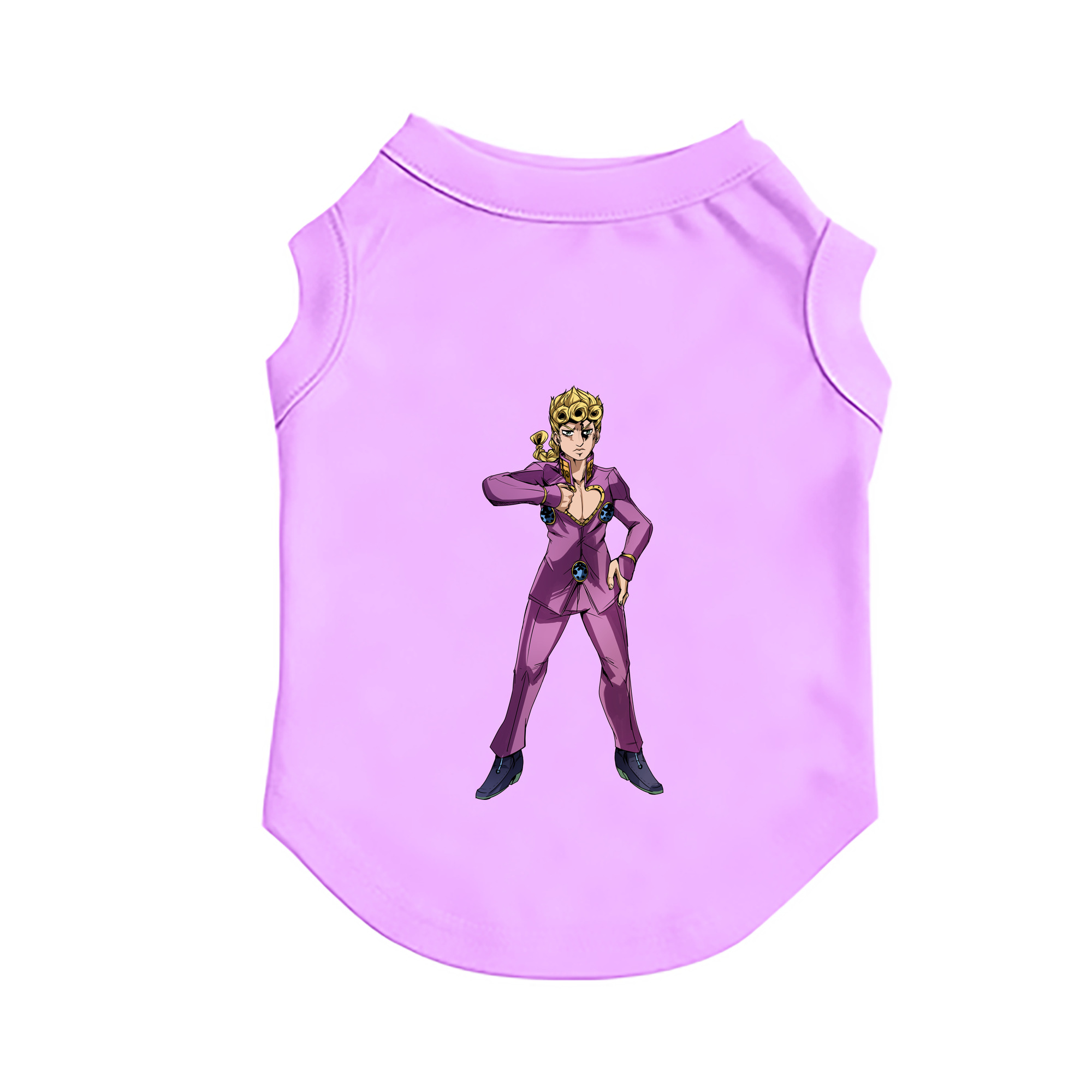 （画像用） ジョジョの奇妙な冒険 ジョルノ?ジョバァーナ JoJo's Bizarre Adventure Giorno Giovanna ペット用ベスト