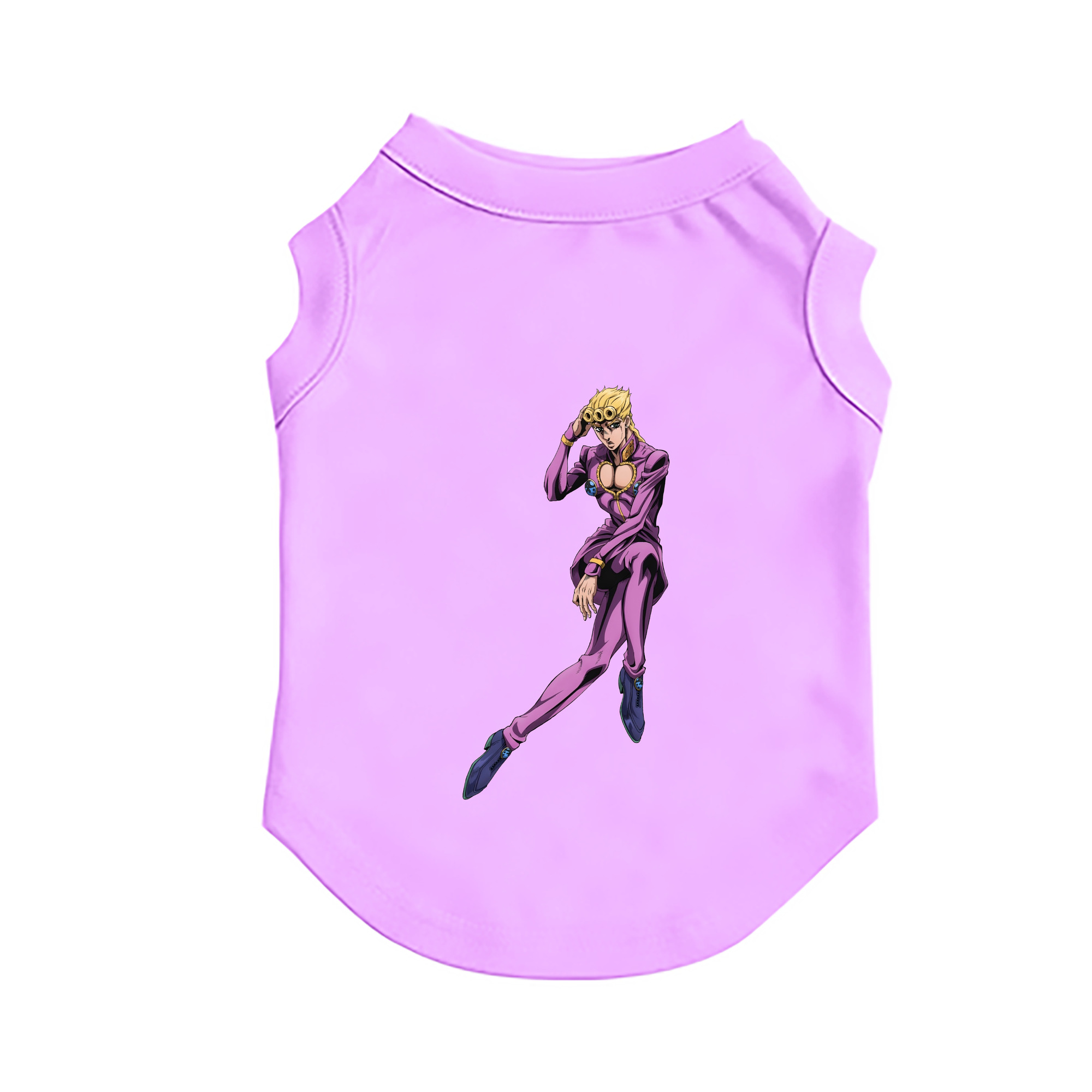 （画像用） ジョジョの奇妙な冒険 ジョルノ?ジョバァーナ JoJo's Bizarre Adventure Giorno Giovanna ペット用ベスト