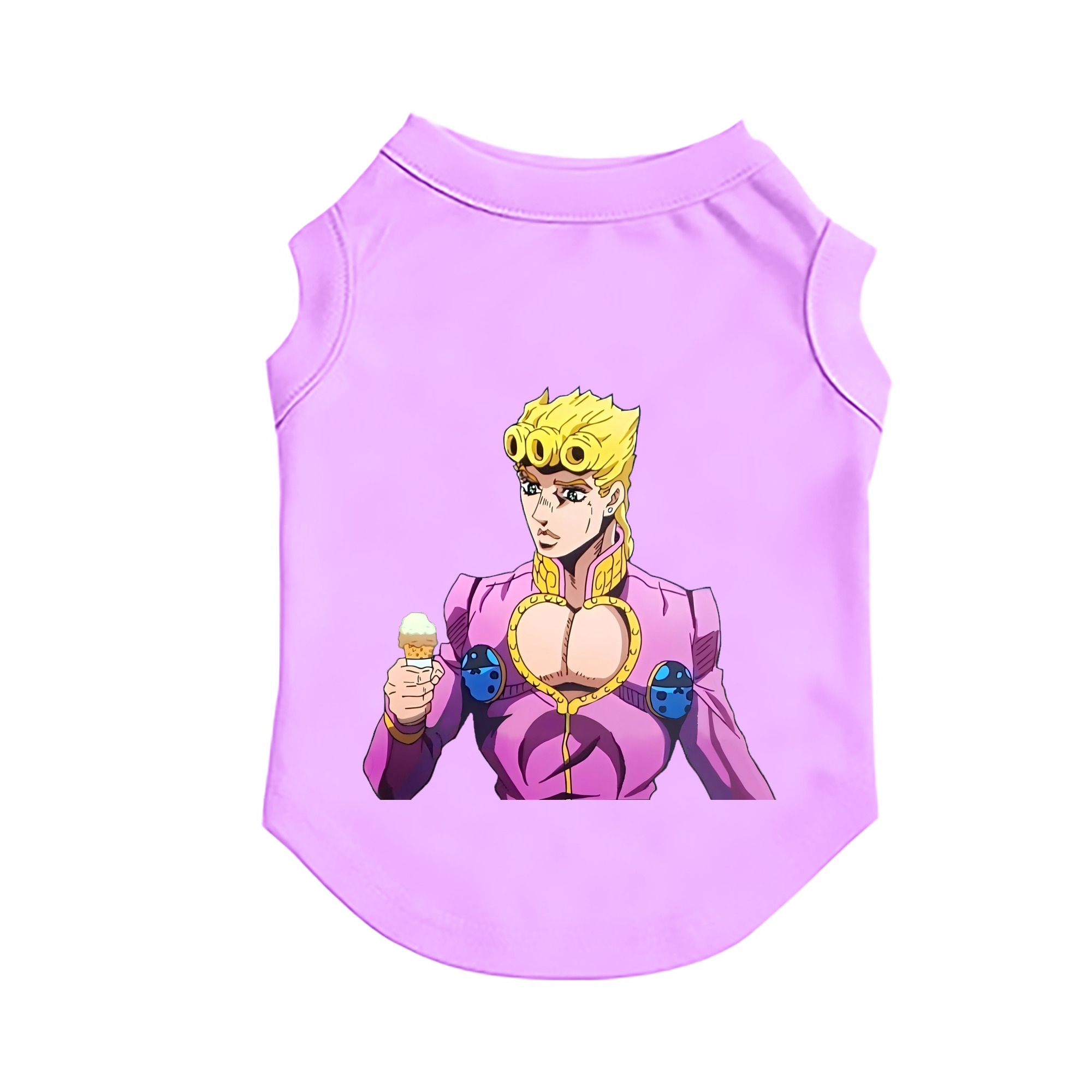 （画像用） ジョジョの奇妙な冒険 ジョルノ?ジョバァーナ JoJo's Bizarre Adventure Giorno Giovanna ペット用ベスト