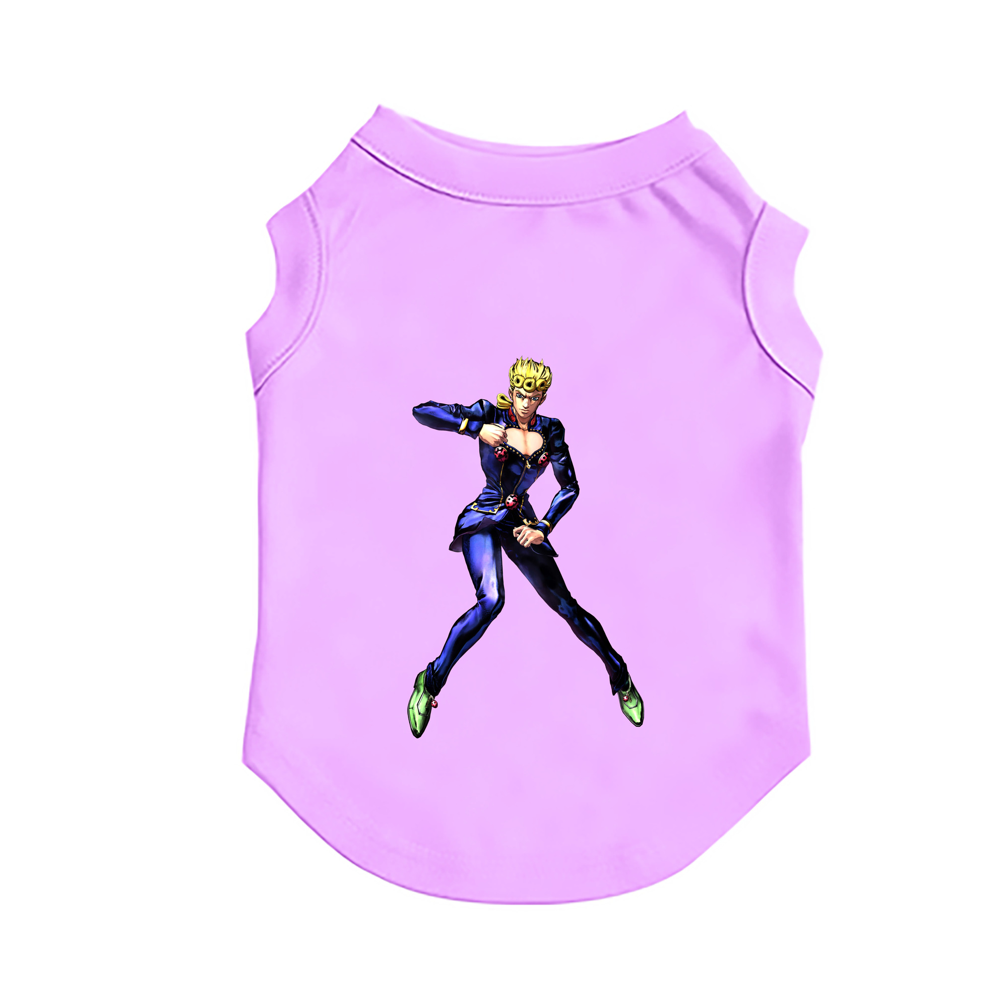 （画像用） ジョジョの奇妙な冒険 ジョルノ?ジョバァーナ JoJo's Bizarre Adventure Giorno Giovanna ペット用ベスト