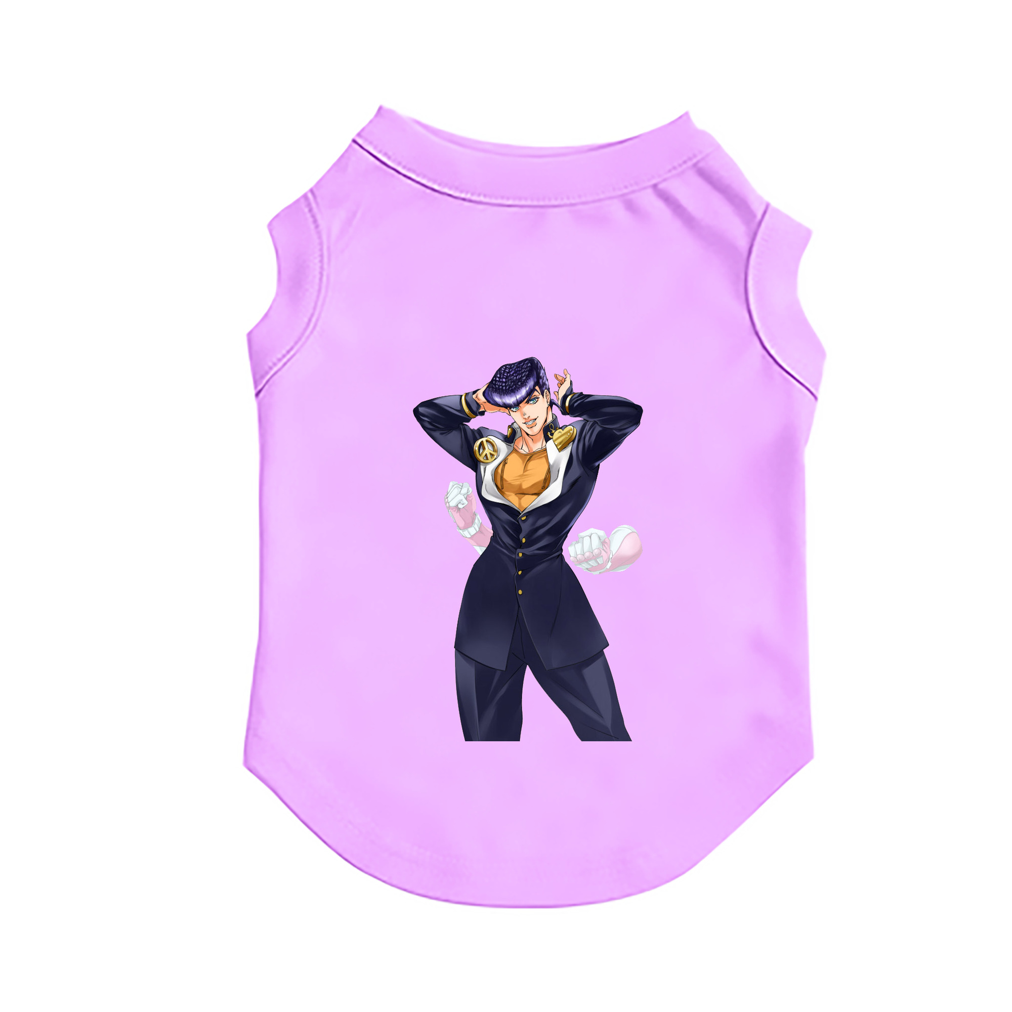 （画像用） ジョジョの奇妙な冒険 ひがしかた じょうすけ JoJo's Bizarre Adventure Higashikata Josuke ペット用ベスト
