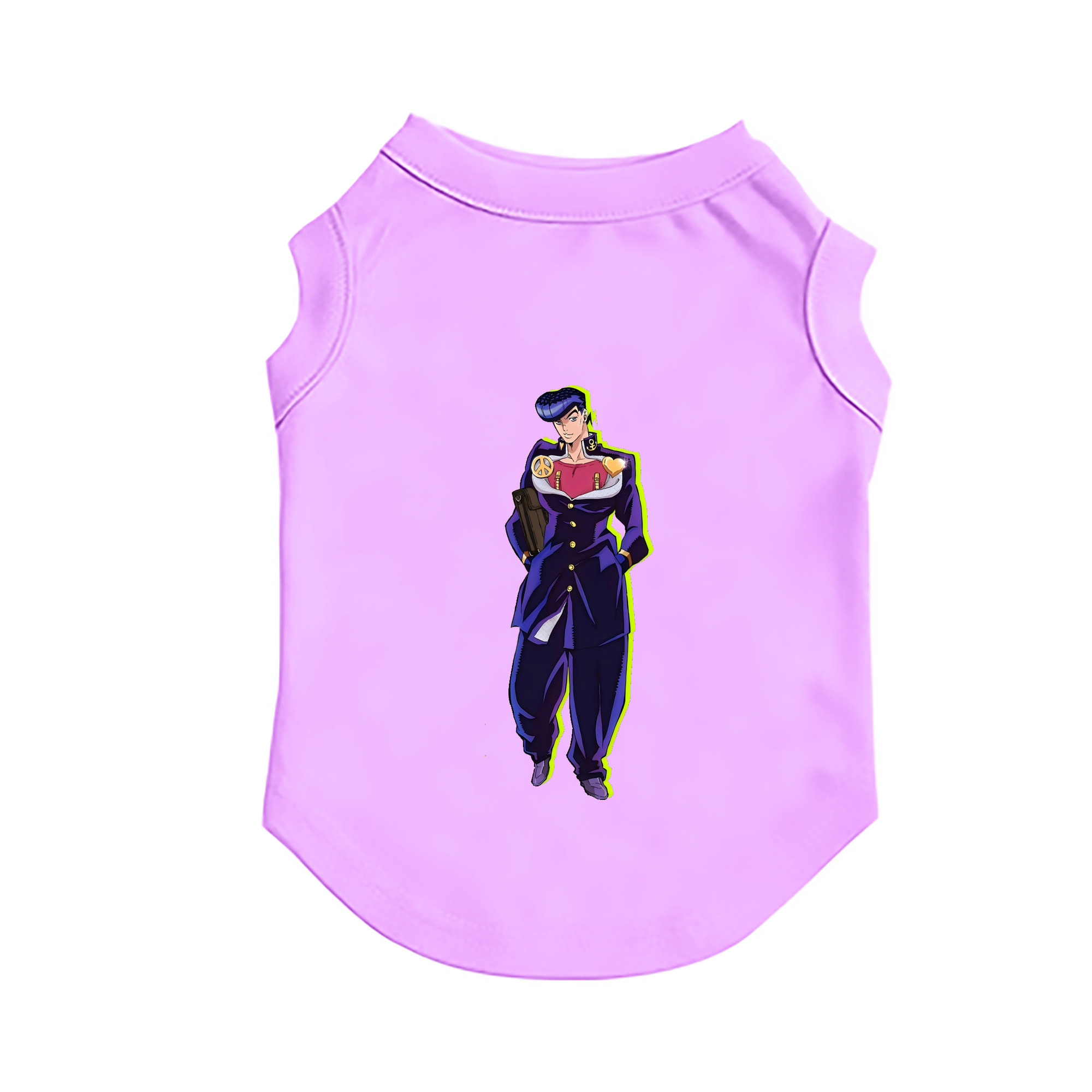 （画像用） ジョジョの奇妙な冒険 ひがしかた じょうすけ JoJo's Bizarre Adventure Higashikata Josuke ペット用ベスト