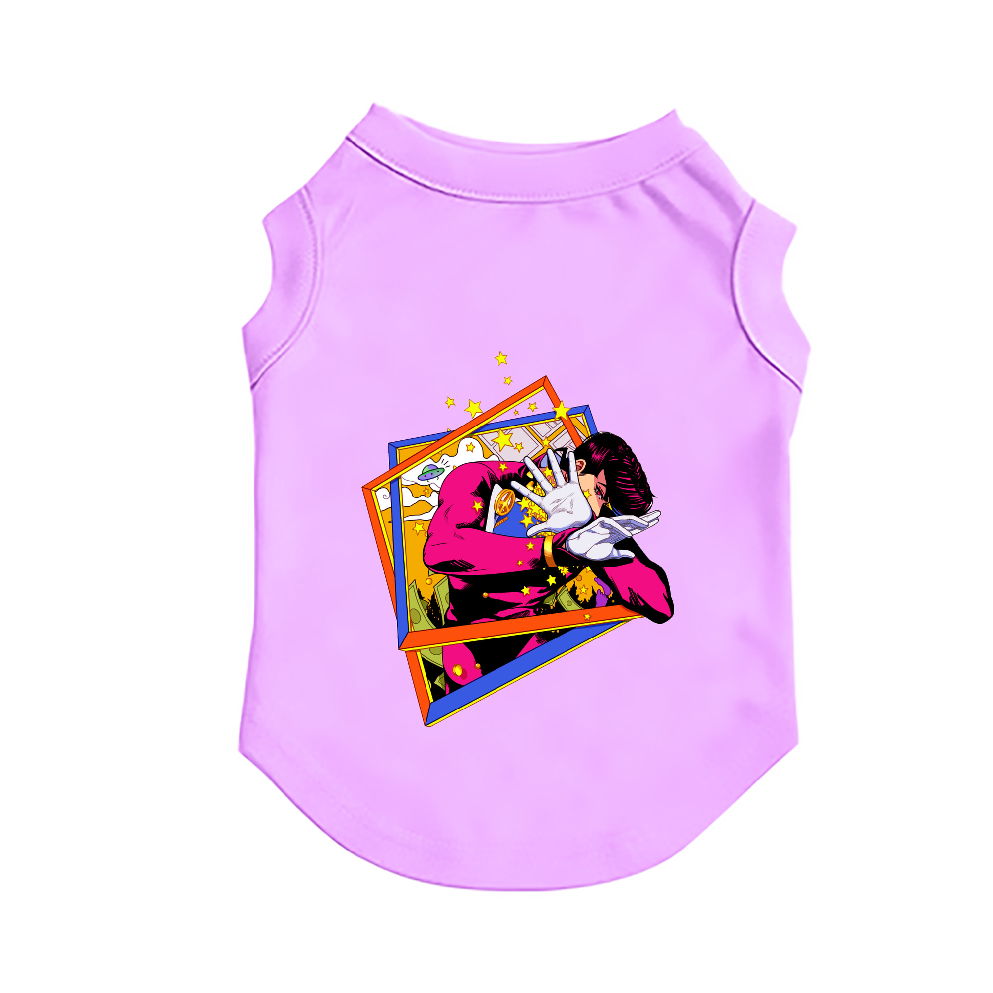 （画像用） ジョジョの奇妙な冒険 ひがしかた じょうすけ JoJo's Bizarre Adventure Higashikata Josuke ペット用ベスト