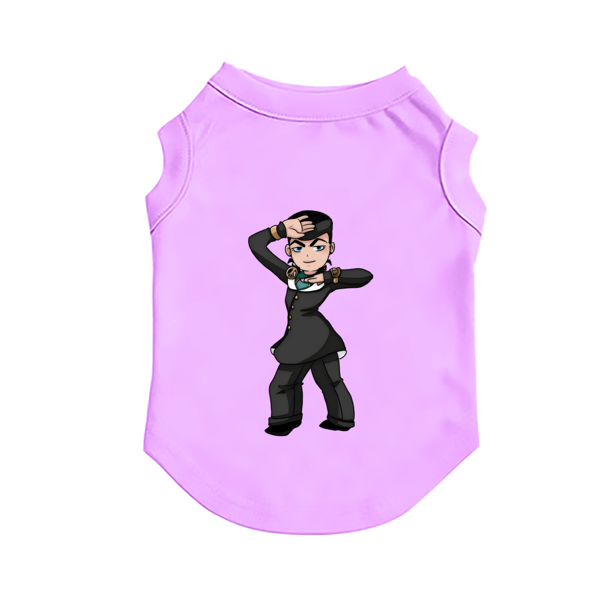 （画像用） ジョジョの奇妙な冒険 ひがしかた じょうすけ JoJo's Bizarre Adventure Higashikata Josuke ペット用ベスト