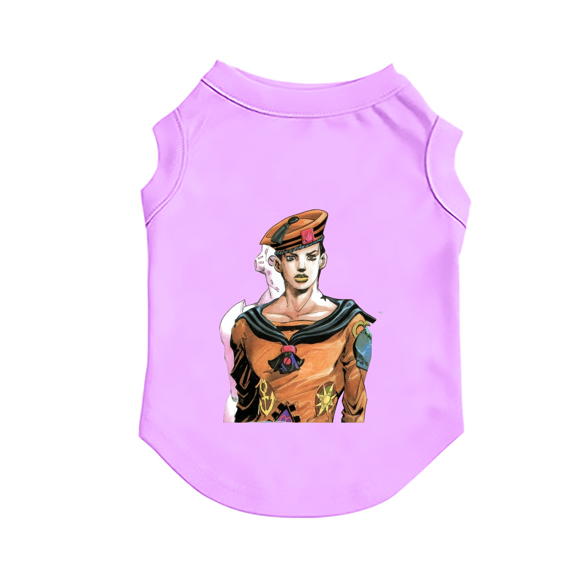 （画像用） ジョジョの奇妙な冒険 東方定助 JoJo's Bizarre Adventure Higashikata Josuke ペット用ベスト