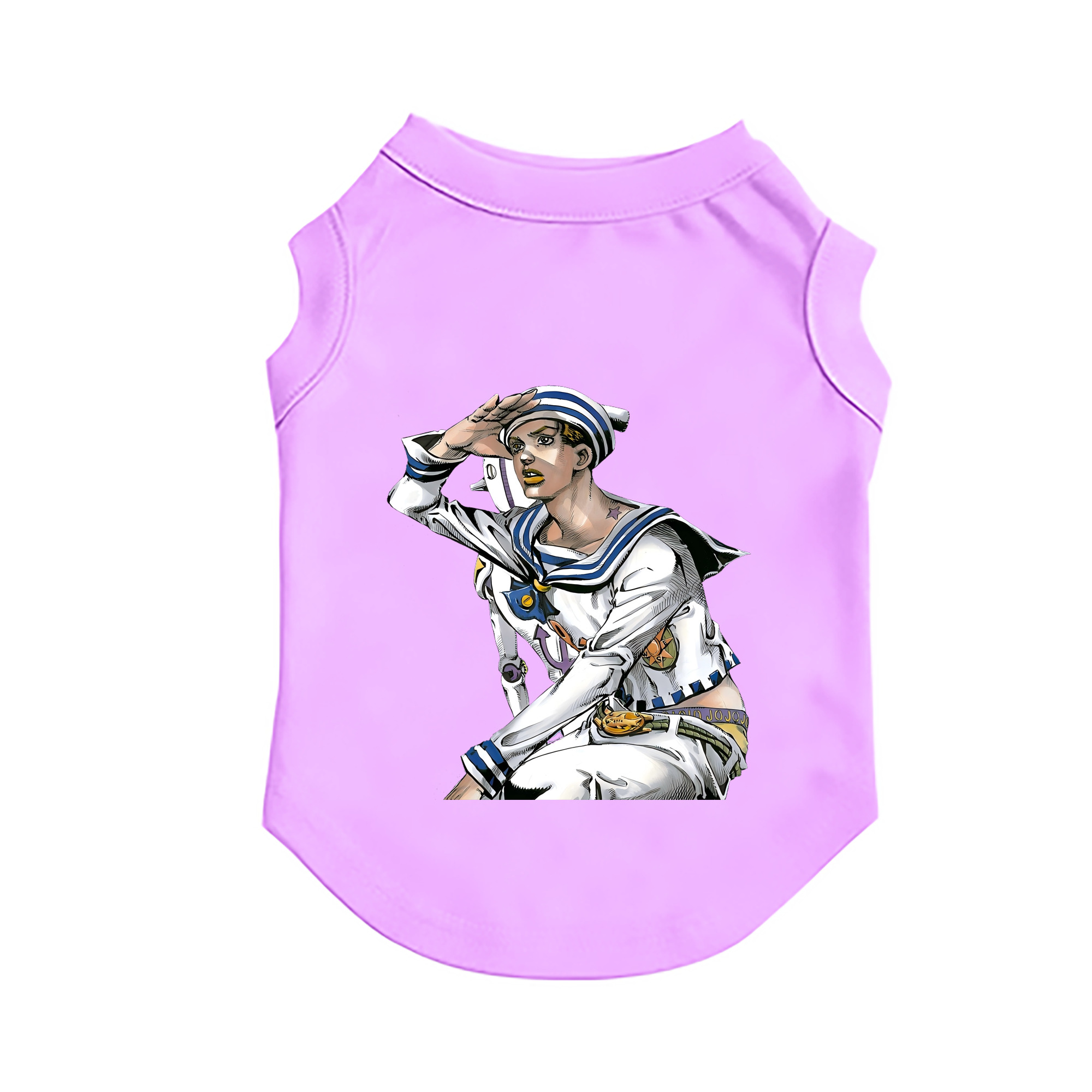 （画像用） ジョジョの奇妙な冒険 東方定助 JoJo's Bizarre Adventure Higashikata Josuke ペット用ベスト