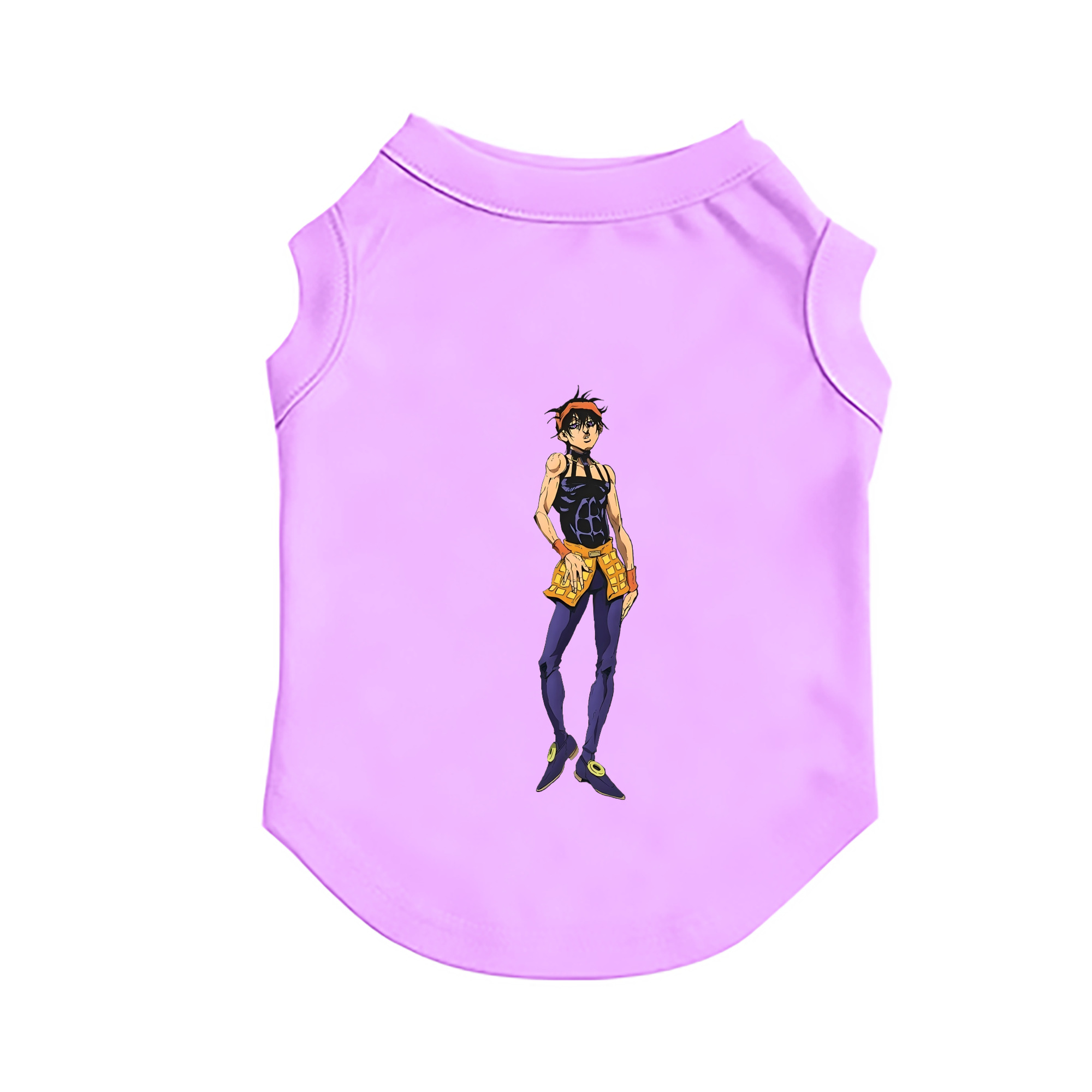 （画像用） ジョジョの奇妙な冒険 ナランチャ?ギルガ JoJo's Bizarre Adventure Narancia Ghirga ペット用ベスト