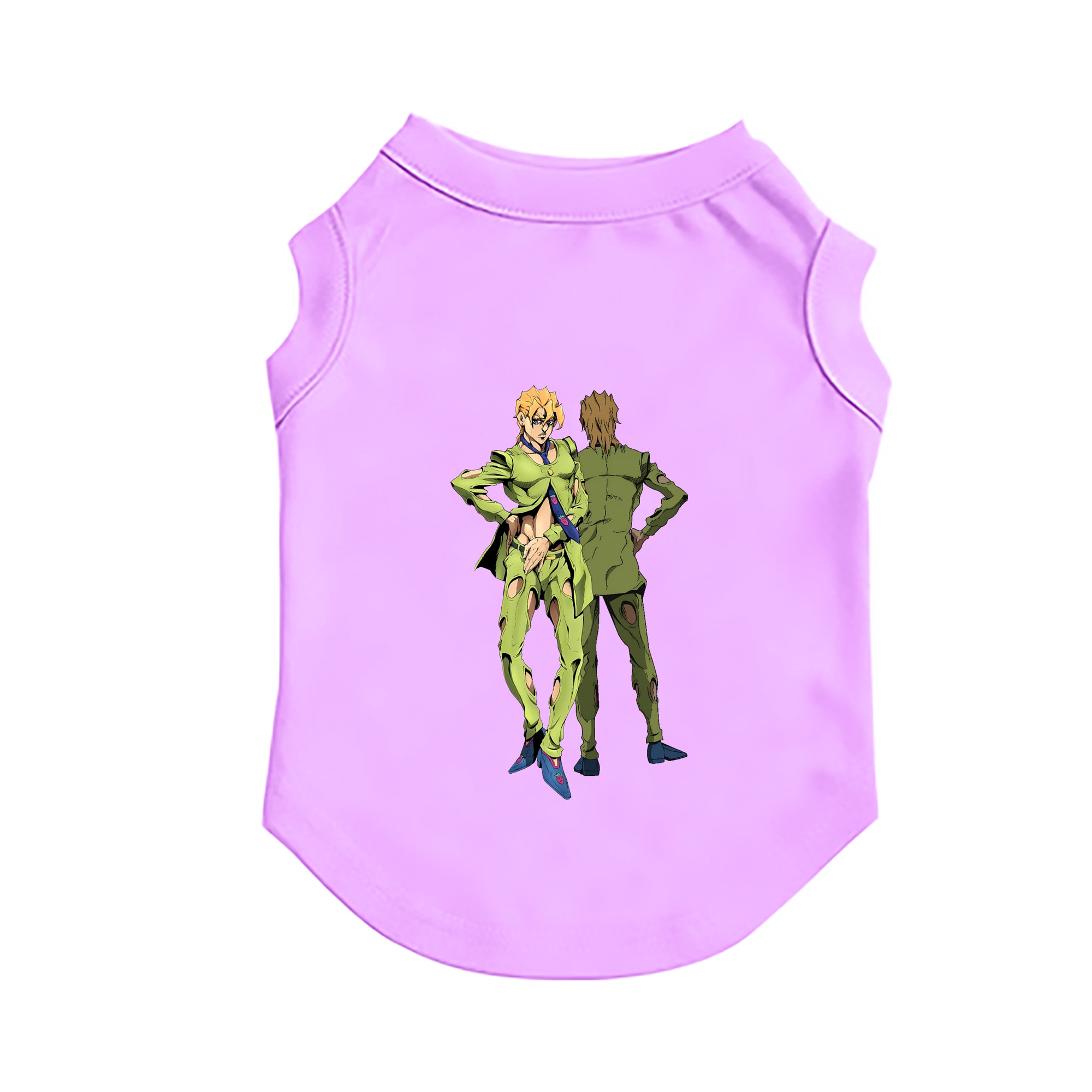 （画像用） ジョジョの奇妙な冒険 パンナコッタ?フー JoJo's Bizarre Adventure Pannacotta Fugo ペット用ベスト