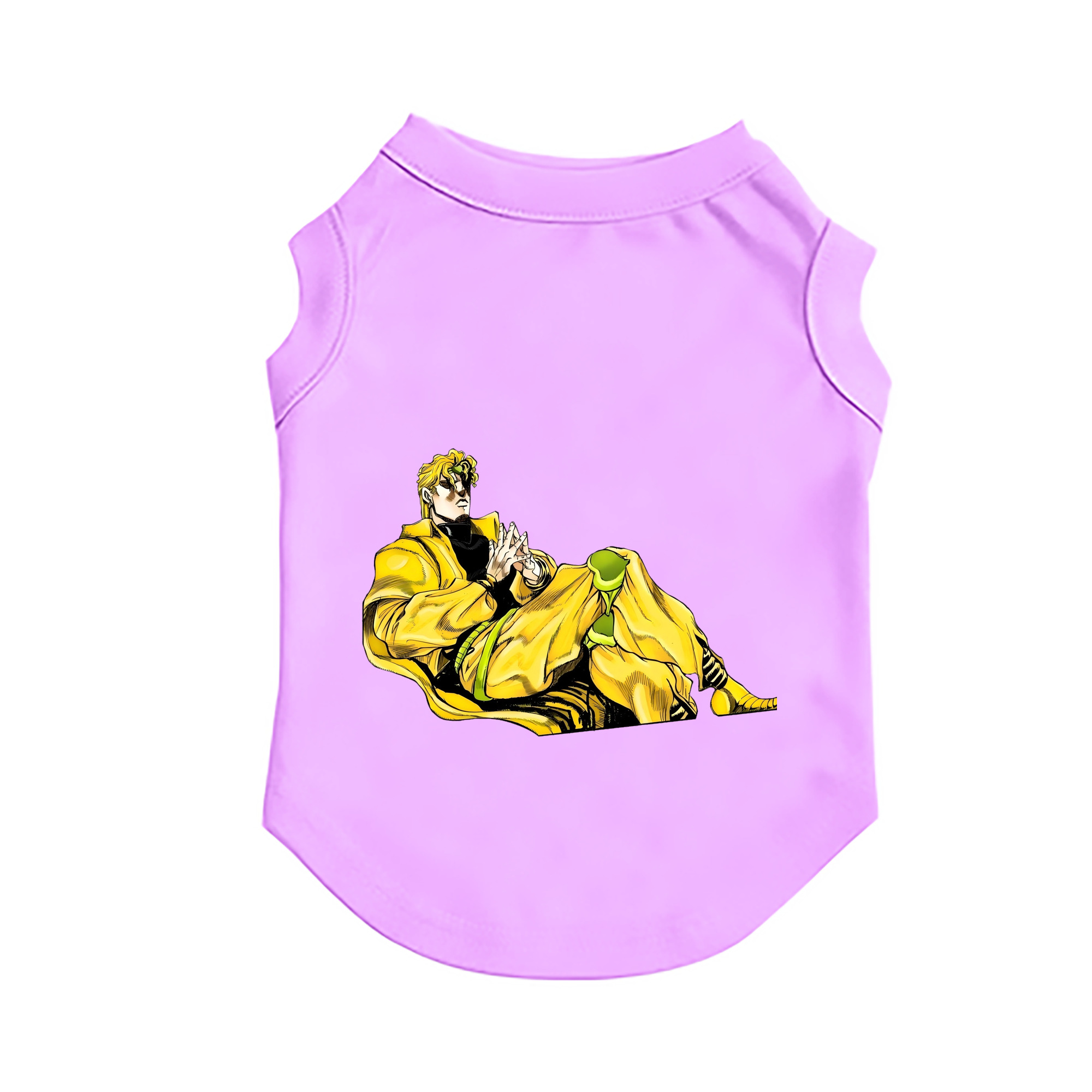 （画像用） ジョジョの奇妙な冒険 ディオ?ブランドー JoJo's Bizarre Adventure Dio Brando ペット用ベスト