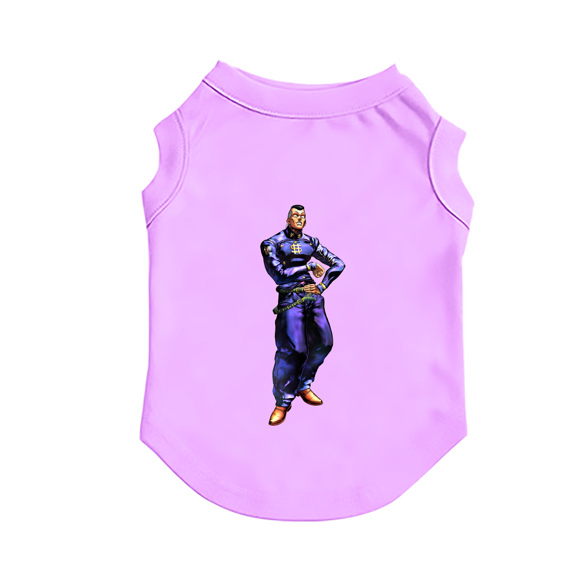 （画像用） ジョジョの奇妙な冒険 虹村億泰 にじむら おくやす JoJo's Bizarre Adventure Nijimura Okuyasu ペット用ベスト