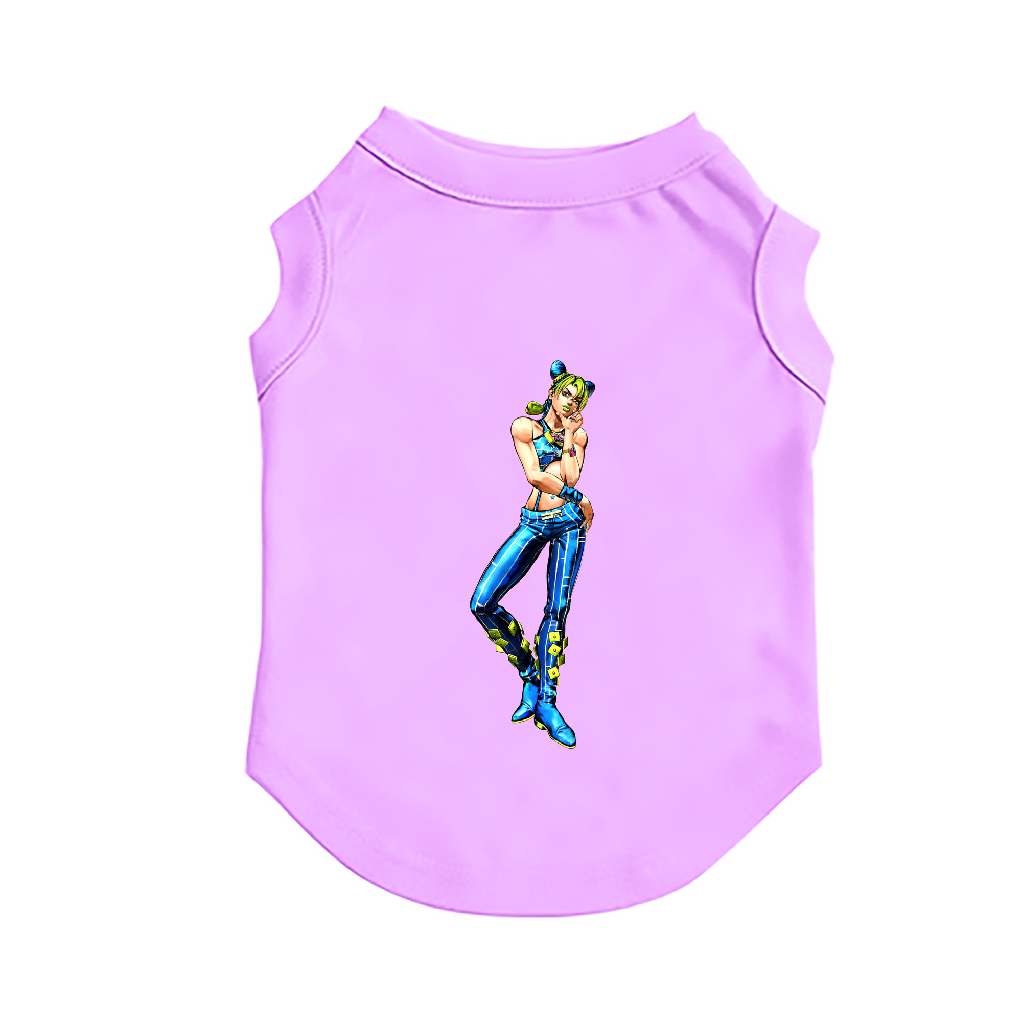 （画像用） "ジョジョの奇妙な冒険 くうじょう ジョリーン JoJo's Bizarre Adventure Jolyne Cujoh " ペット用ベスト