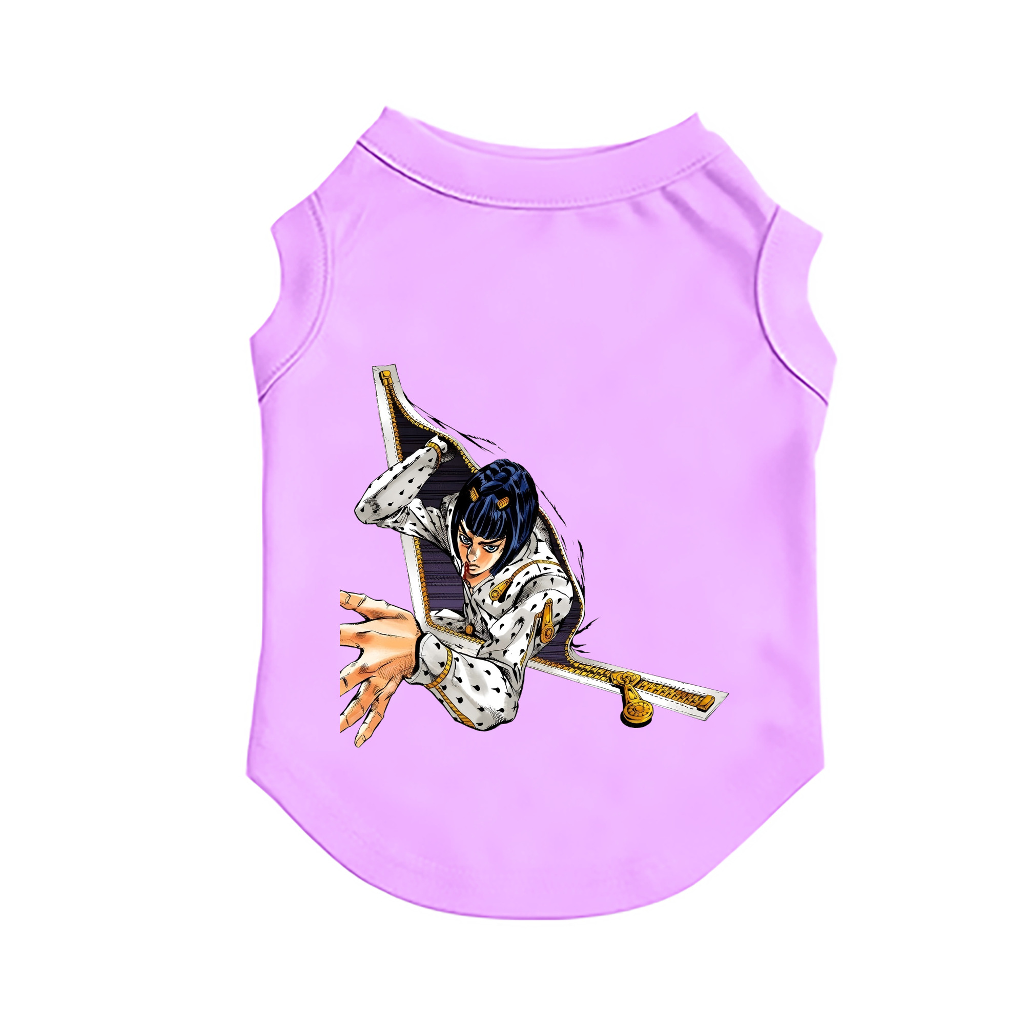 （画像用） ジョジョの奇妙な冒険 ブローノ?ブチャラティ JoJo's Bizarre Adventure Bruno Bucciarati ペット用ベスト