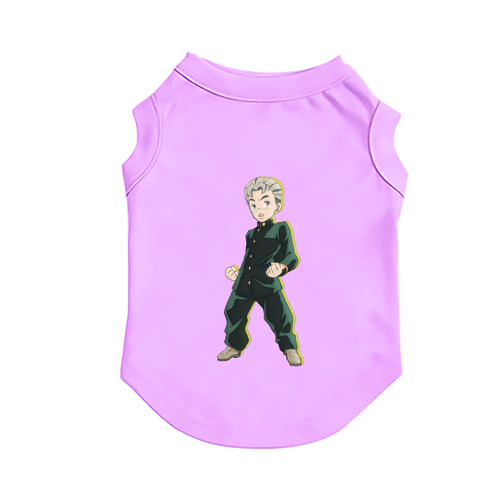 （画像用） ジョジョの奇妙な冒険 広瀨康一 JoJo's Bizarre Adventure Hirose Koichi ペット用ベスト