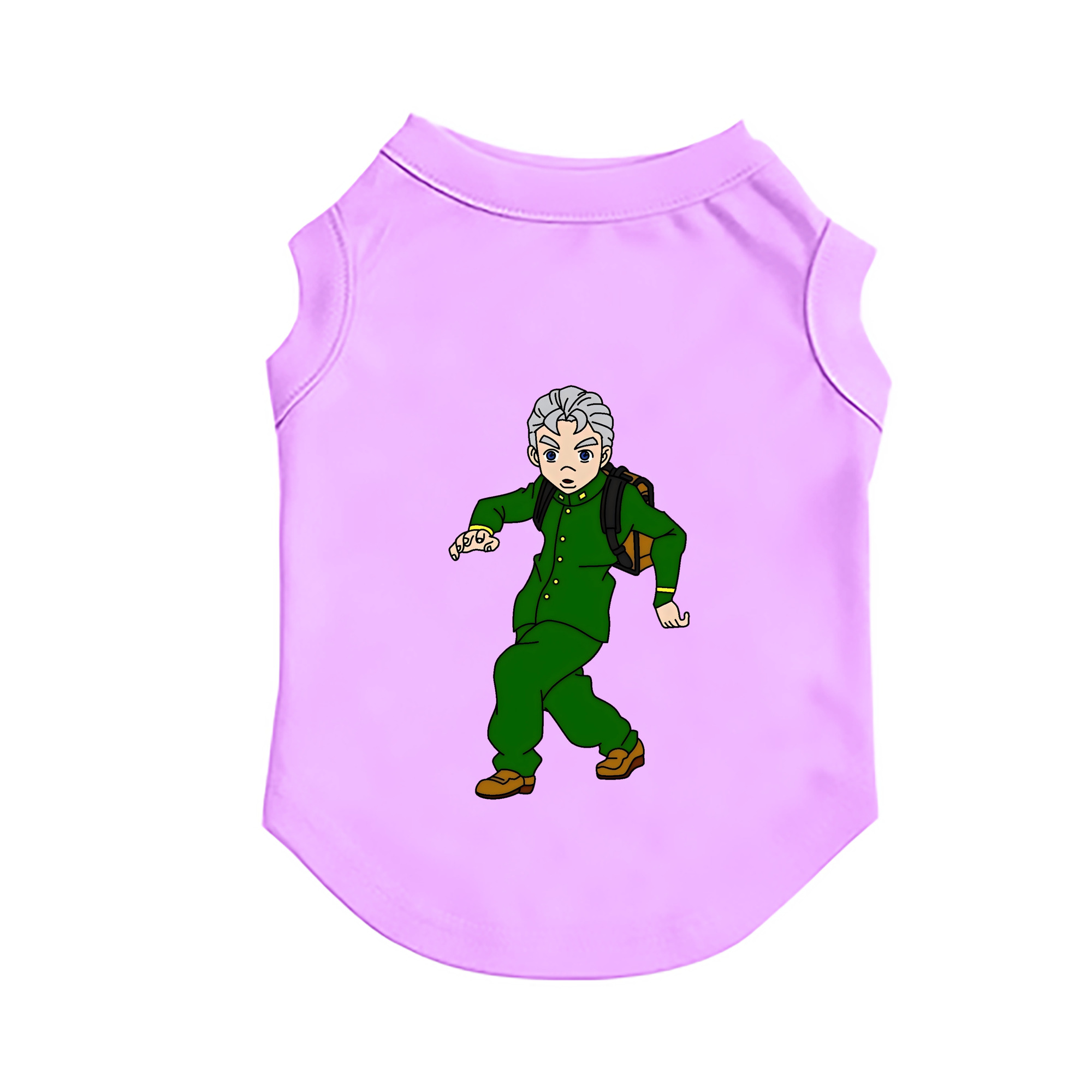 （画像用） ジョジョの奇妙な冒険 広瀨康一 JoJo's Bizarre Adventure Hirose Koichi ペット用ベスト