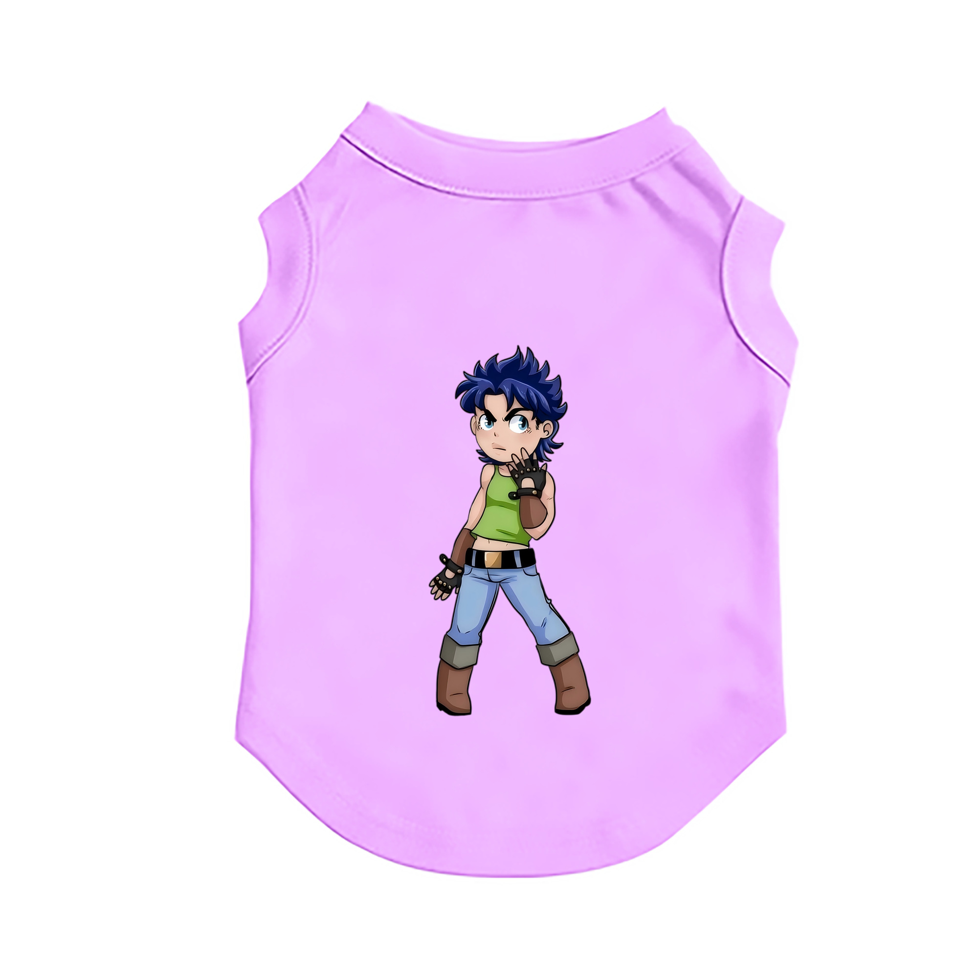 （画像用） ジョジョの奇妙な冒険 広瀨康一 JoJo's Bizarre Adventure Hirose Koichi ペット用ベスト