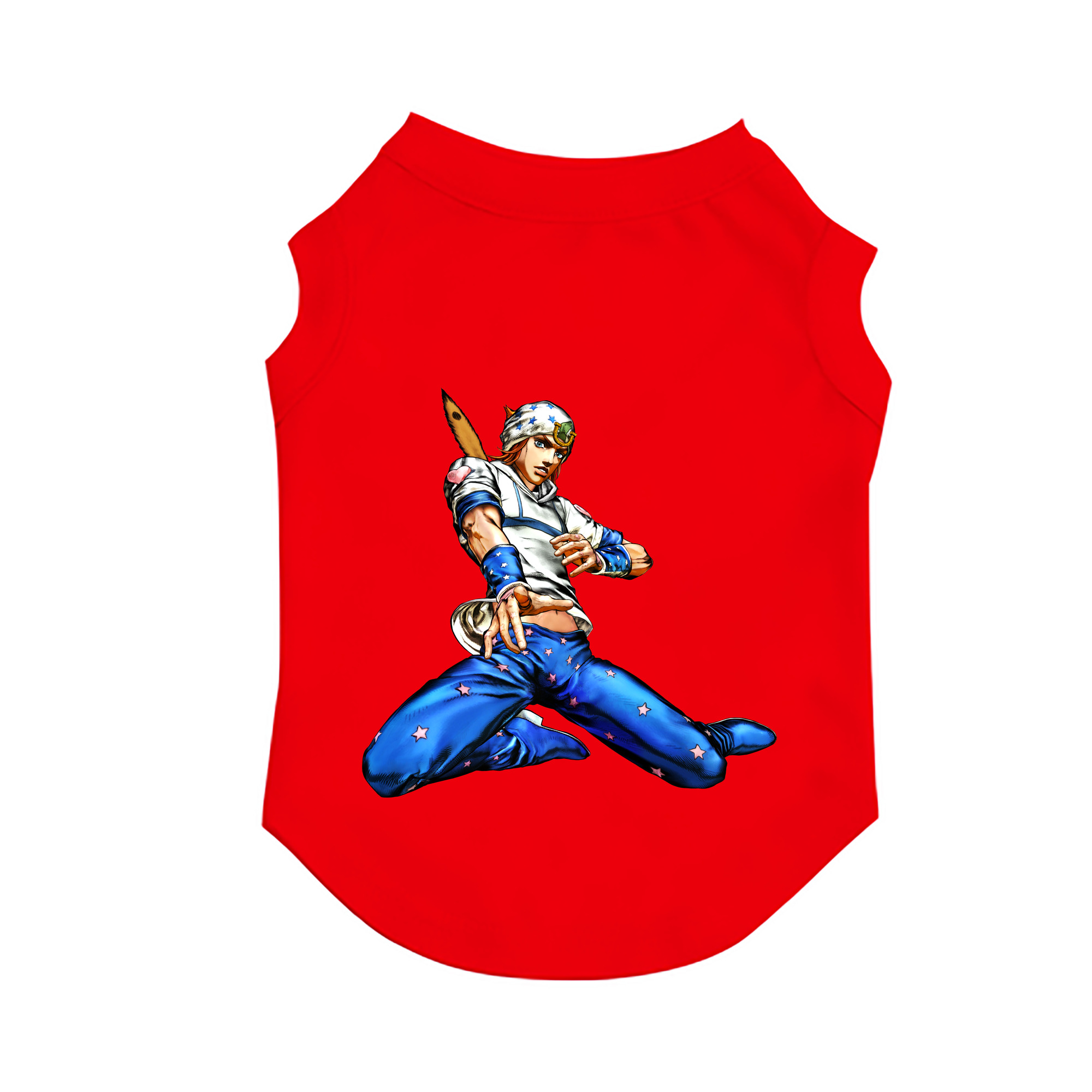 （画像用） ジョジョの奇妙な冒険 ジョナサン?ジョースター JoJo's Bizarre Adventure Jonathan Joestar ペット用ベスト
