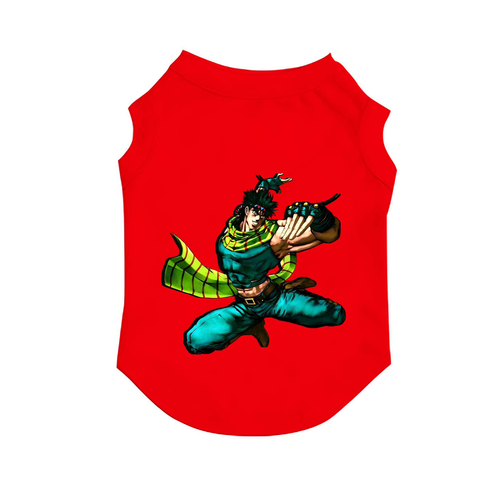 （画像用） ジョジョの奇妙な冒険 ジョセフ?ジョースター JoJo's Bizarre Adventure Joseph Joestar ペット用ベスト