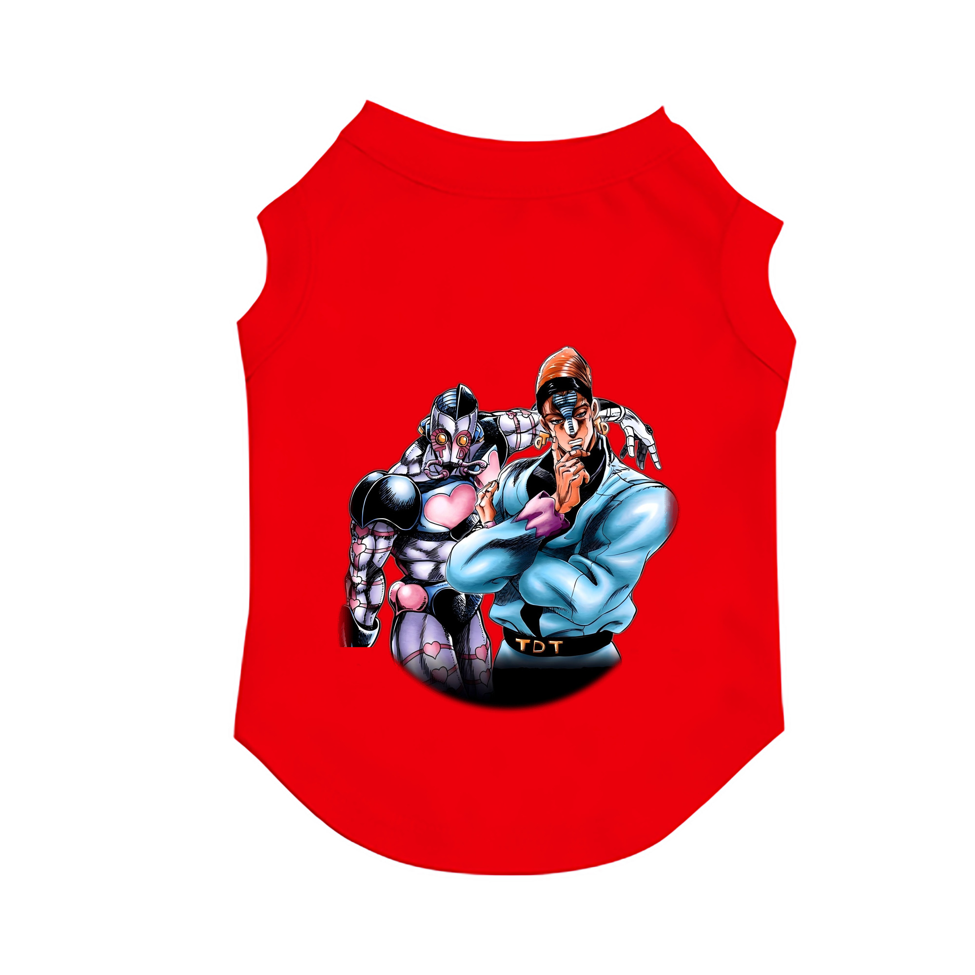 （画像用） ジョジョの奇妙な冒険 ひがしかた じょうすけ JoJo's Bizarre Adventure Higashikata Josuke ペット用ベスト